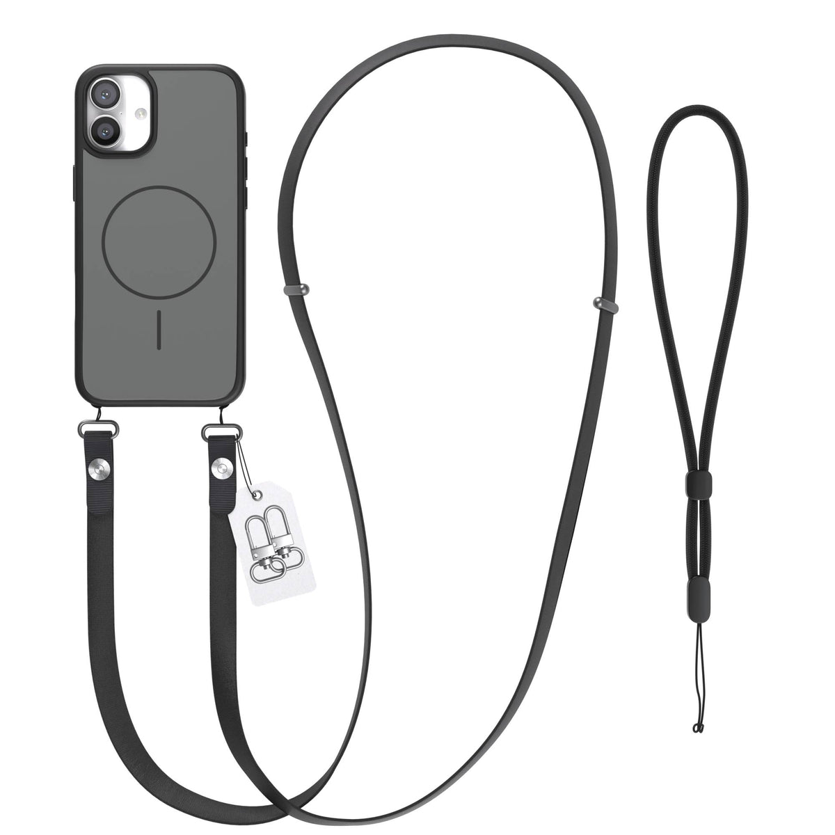 iPhone 16 Plus Outdoor Hülle mit thin MagSafe + magnetisches Band