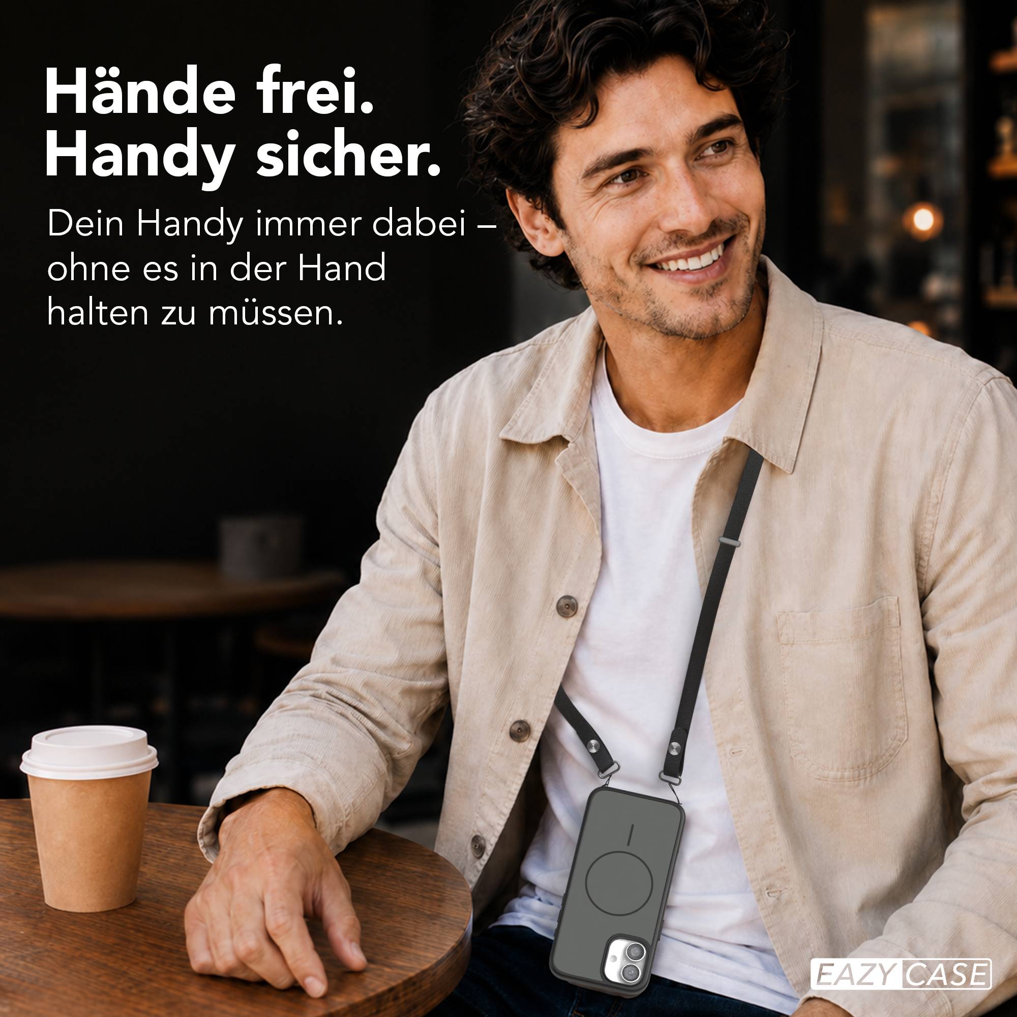 iPhone 16 Plus Outdoor Hülle mit thin MagSafe + magnetisches Band