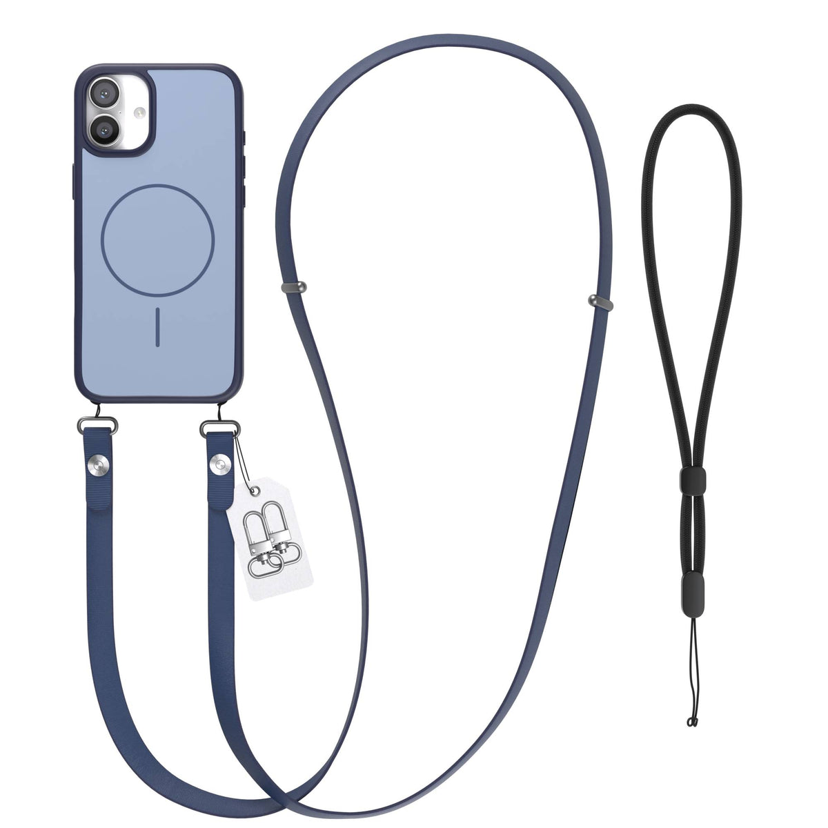 iPhone 16 Plus Outdoor Hülle mit thin MagSafe + magnetisches Band