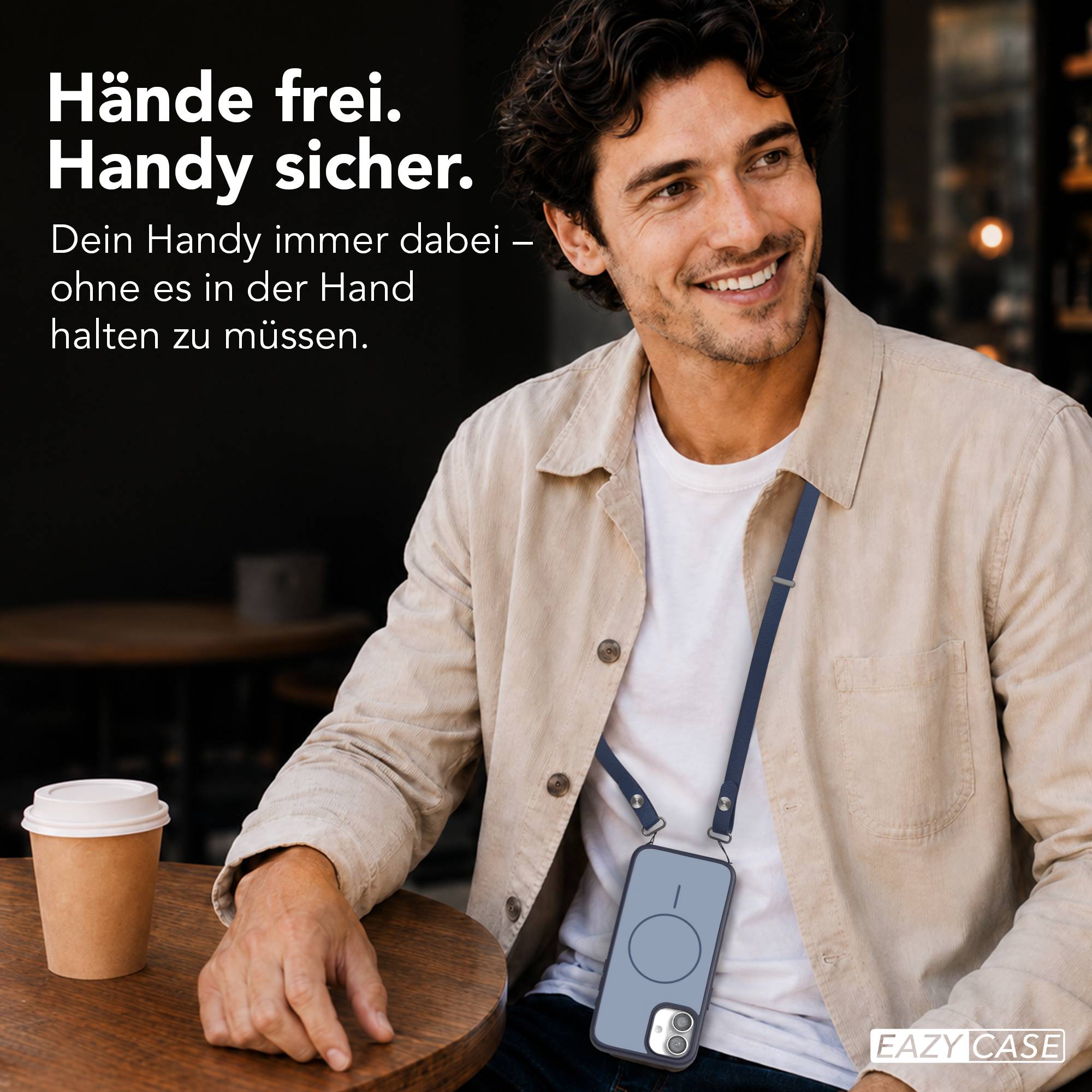 iPhone 16 Plus Outdoor Hülle mit thin MagSafe + magnetisches Band
