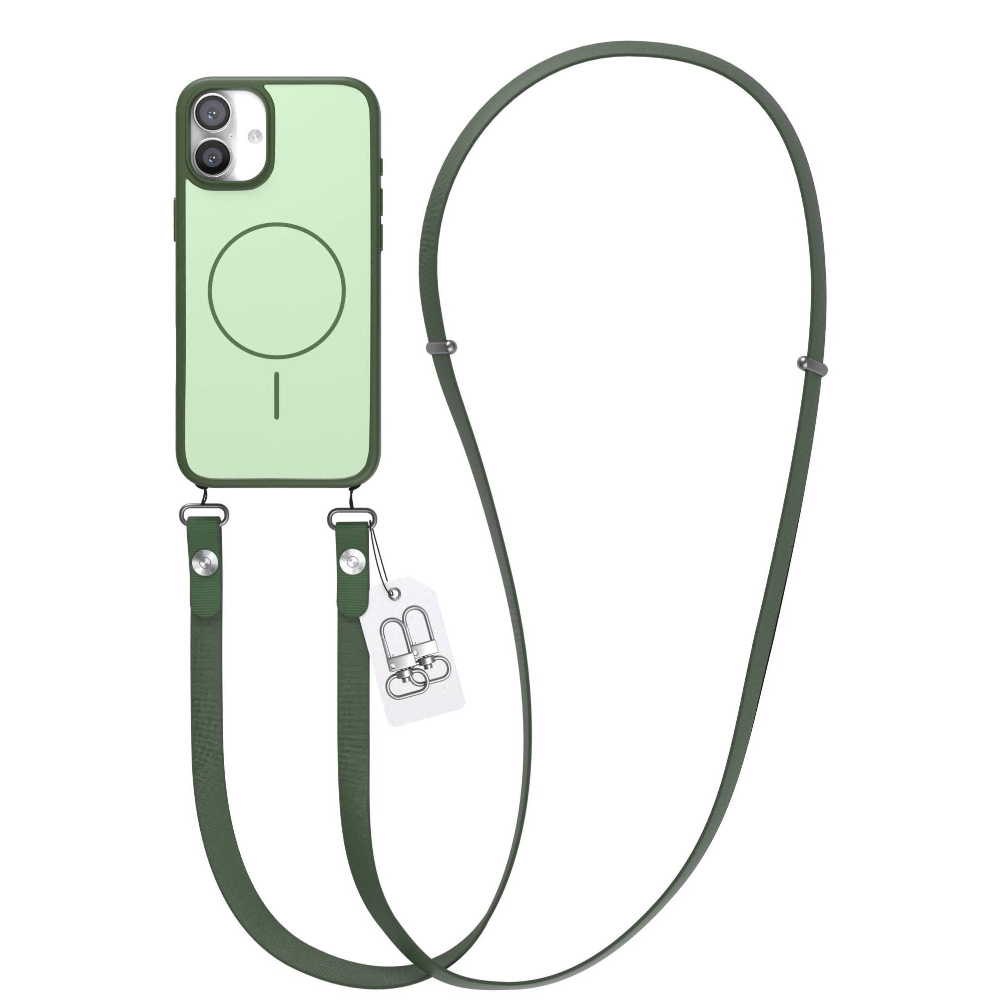 iPhone 16 Plus Outdoor Hülle mit thin MagSafe + magnetisches Band