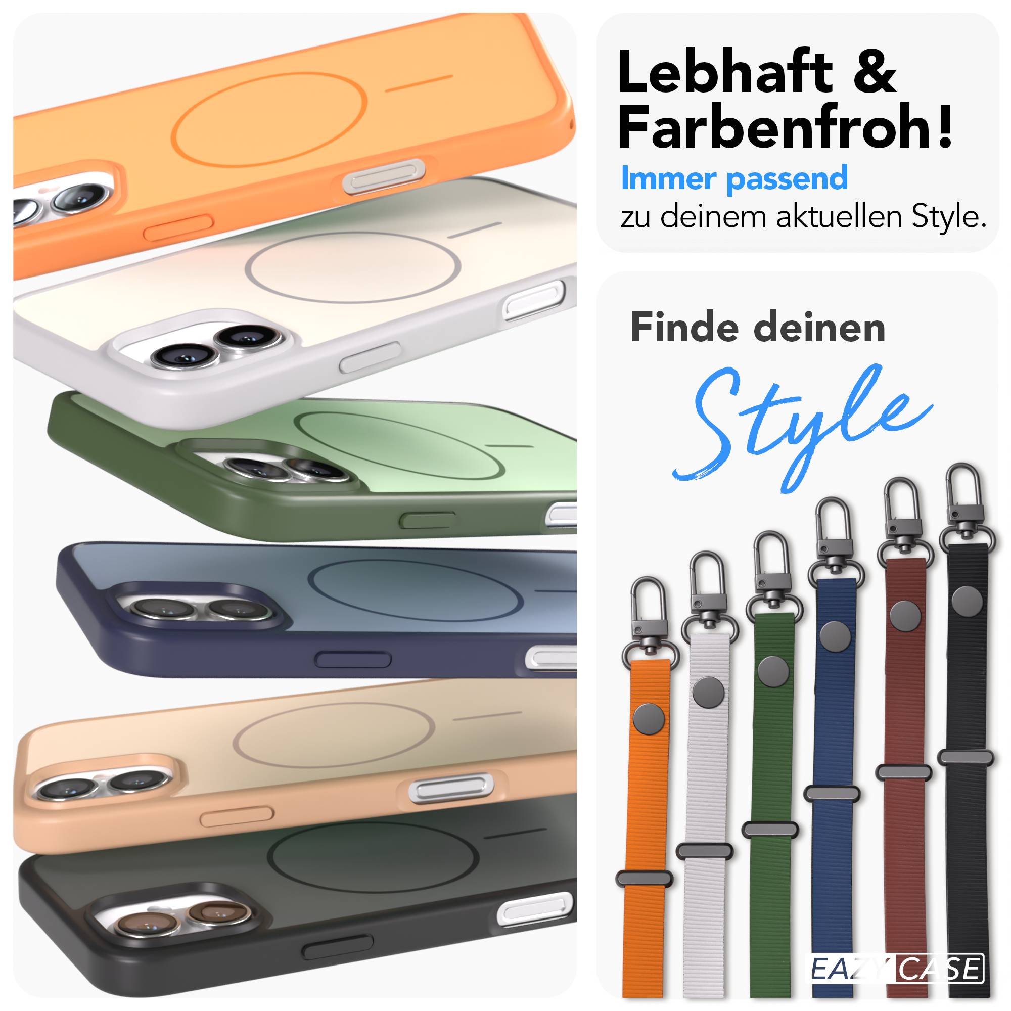 iPhone 16 Plus Outdoor Hülle mit thin MagSafe + magnetisches Band