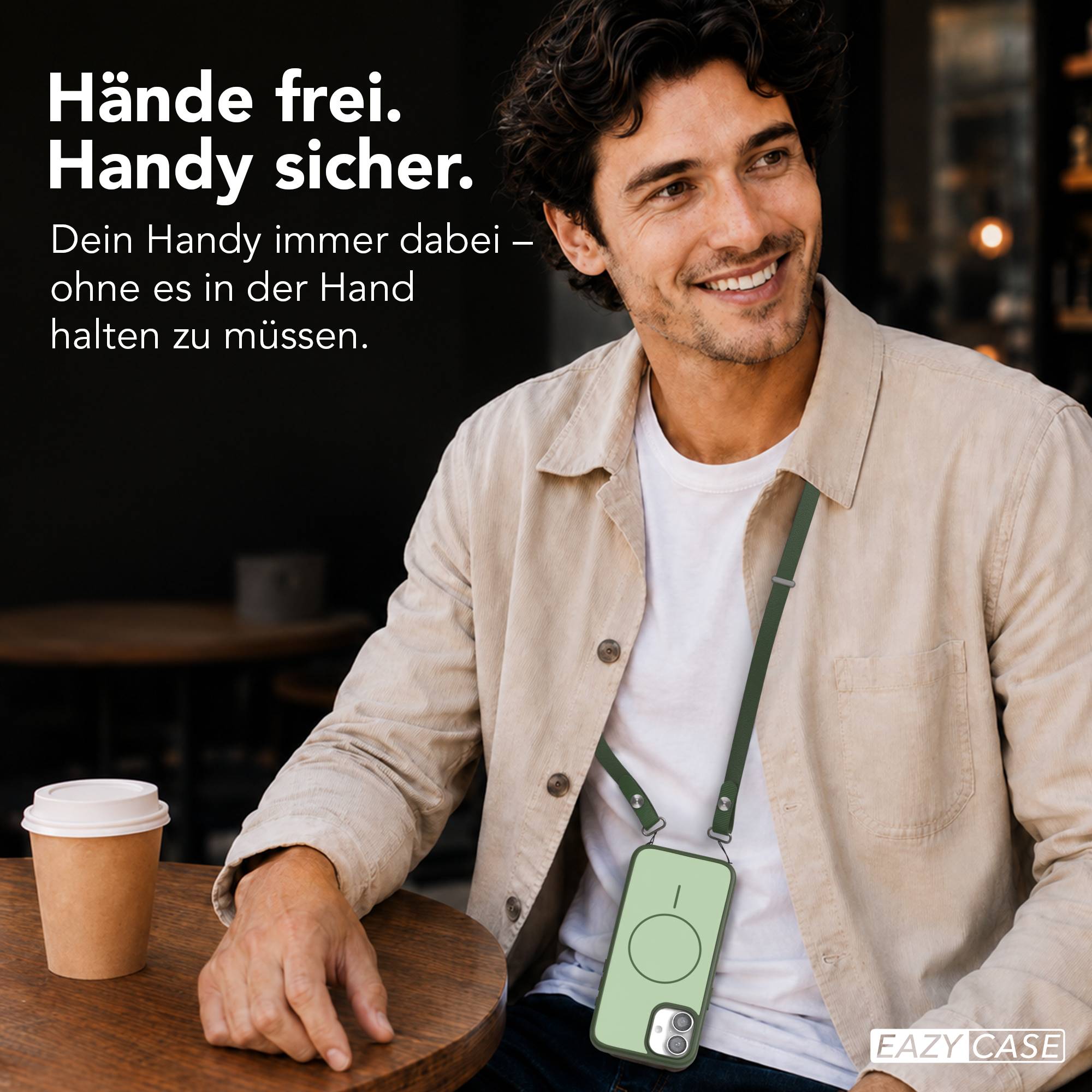 iPhone 16 Plus Outdoor Hülle mit thin MagSafe + magnetisches Band