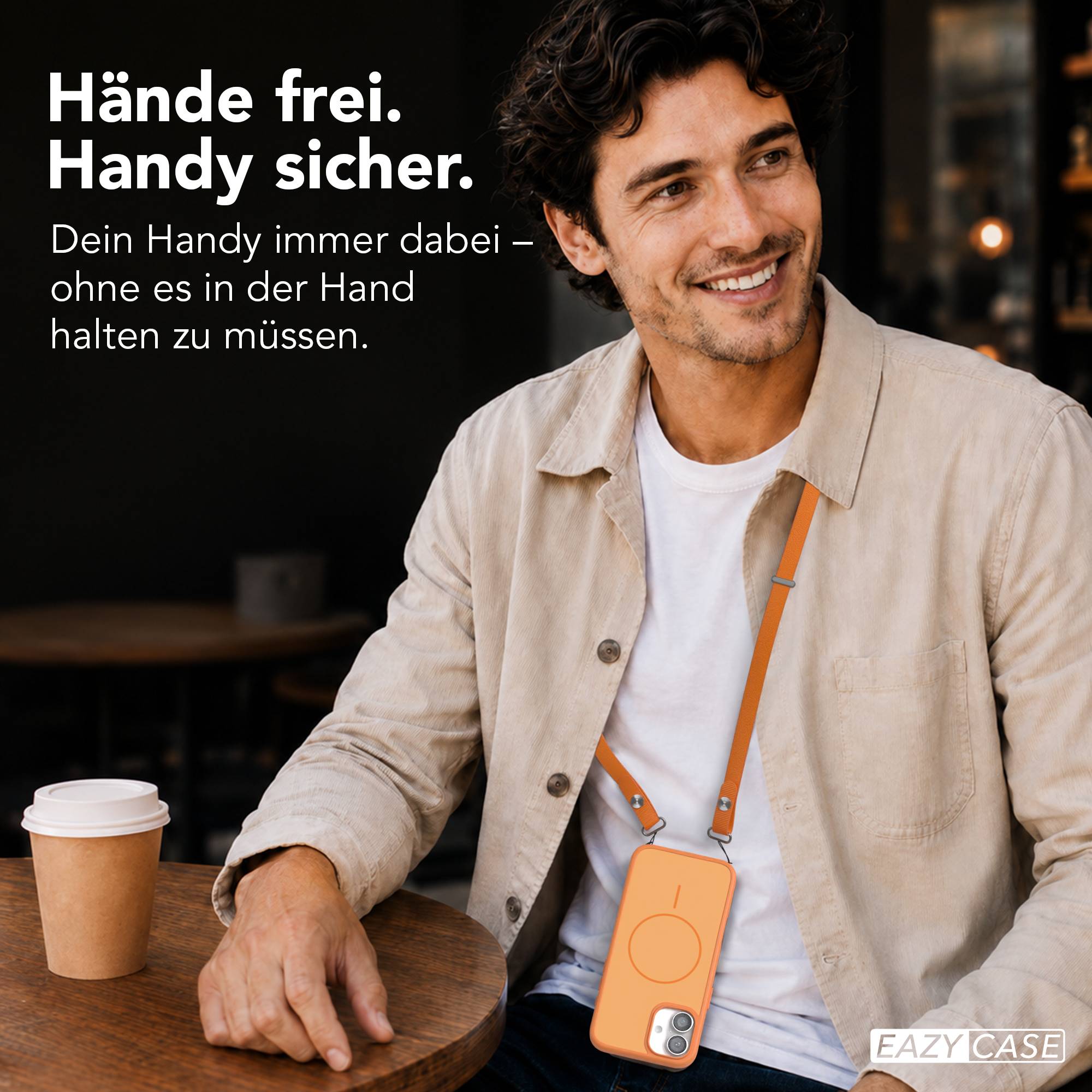 iPhone 16 Plus Outdoor Hülle mit thin MagSafe + magnetisches Band