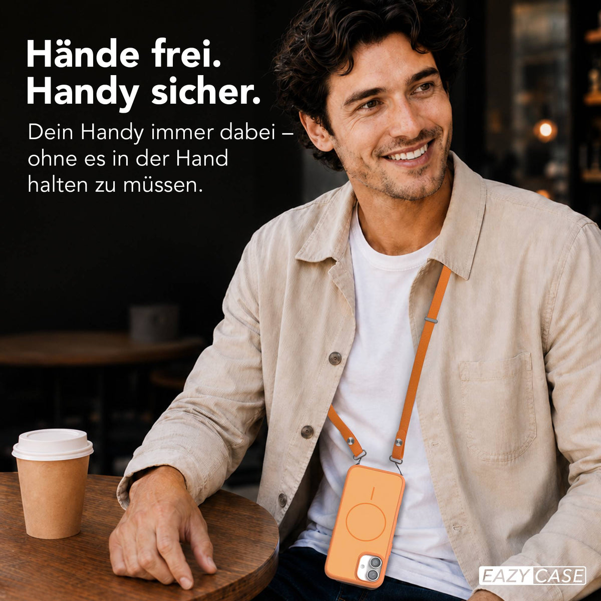 iPhone 16 Plus Outdoor Hülle mit thin MagSafe + magnetisches Band