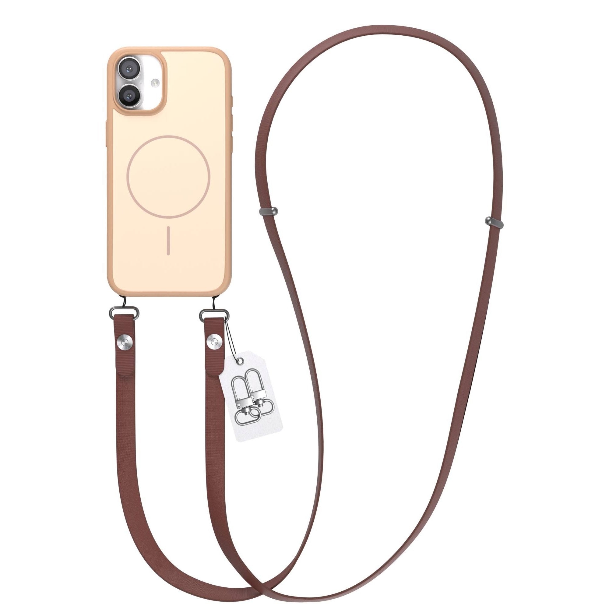 iPhone 16 Plus Outdoor Hülle mit thin MagSafe + magnetisches Band