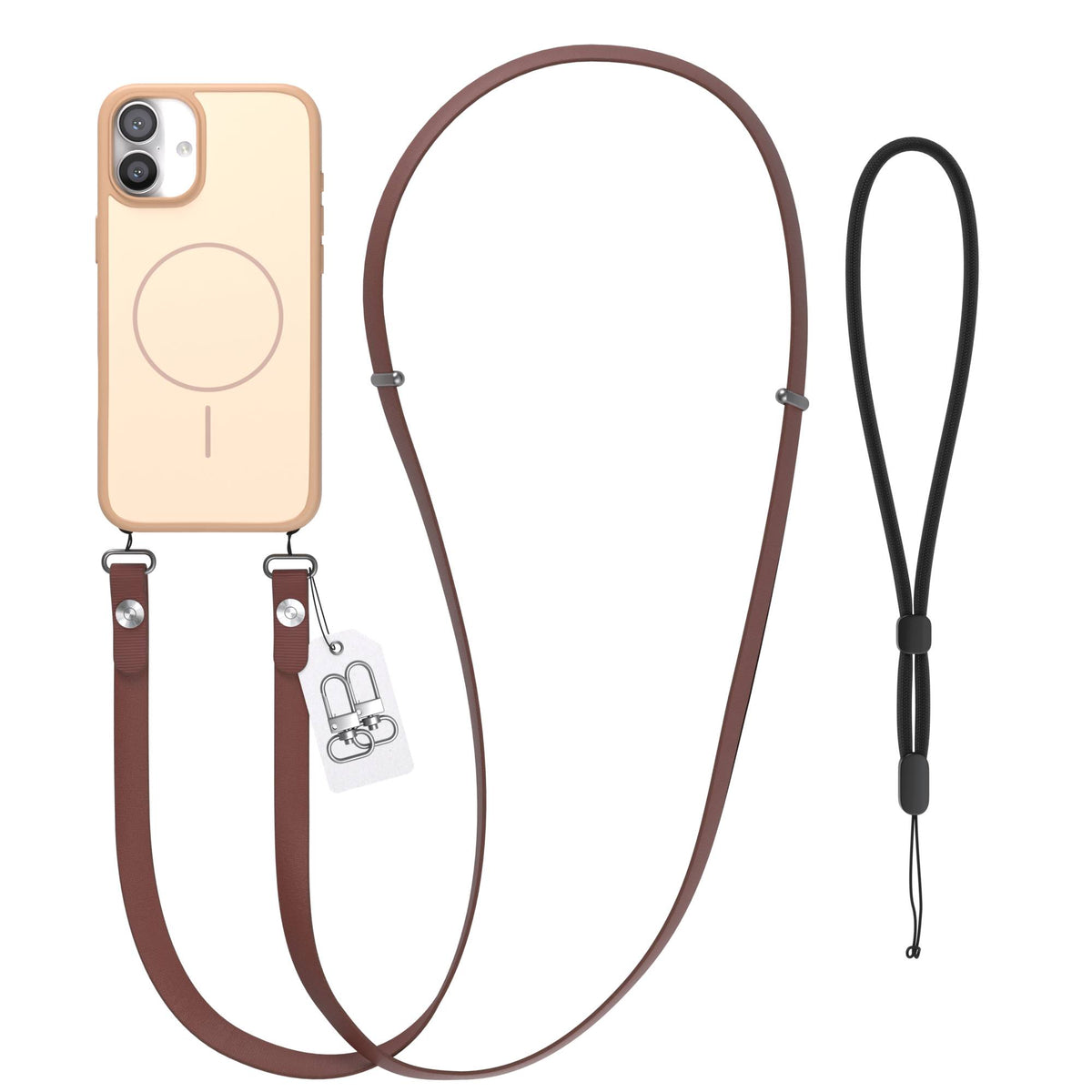 iPhone 16 Plus Outdoor Hülle mit thin MagSafe + magnetisches Band