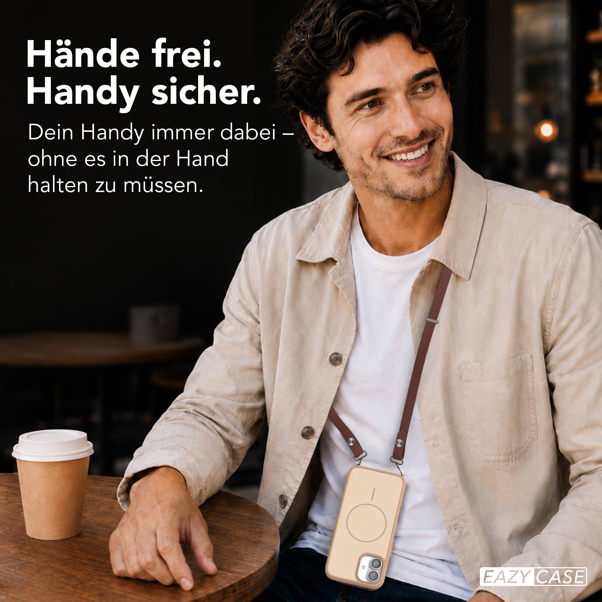 iPhone 16 Plus Outdoor Hülle mit thin MagSafe + magnetisches Band