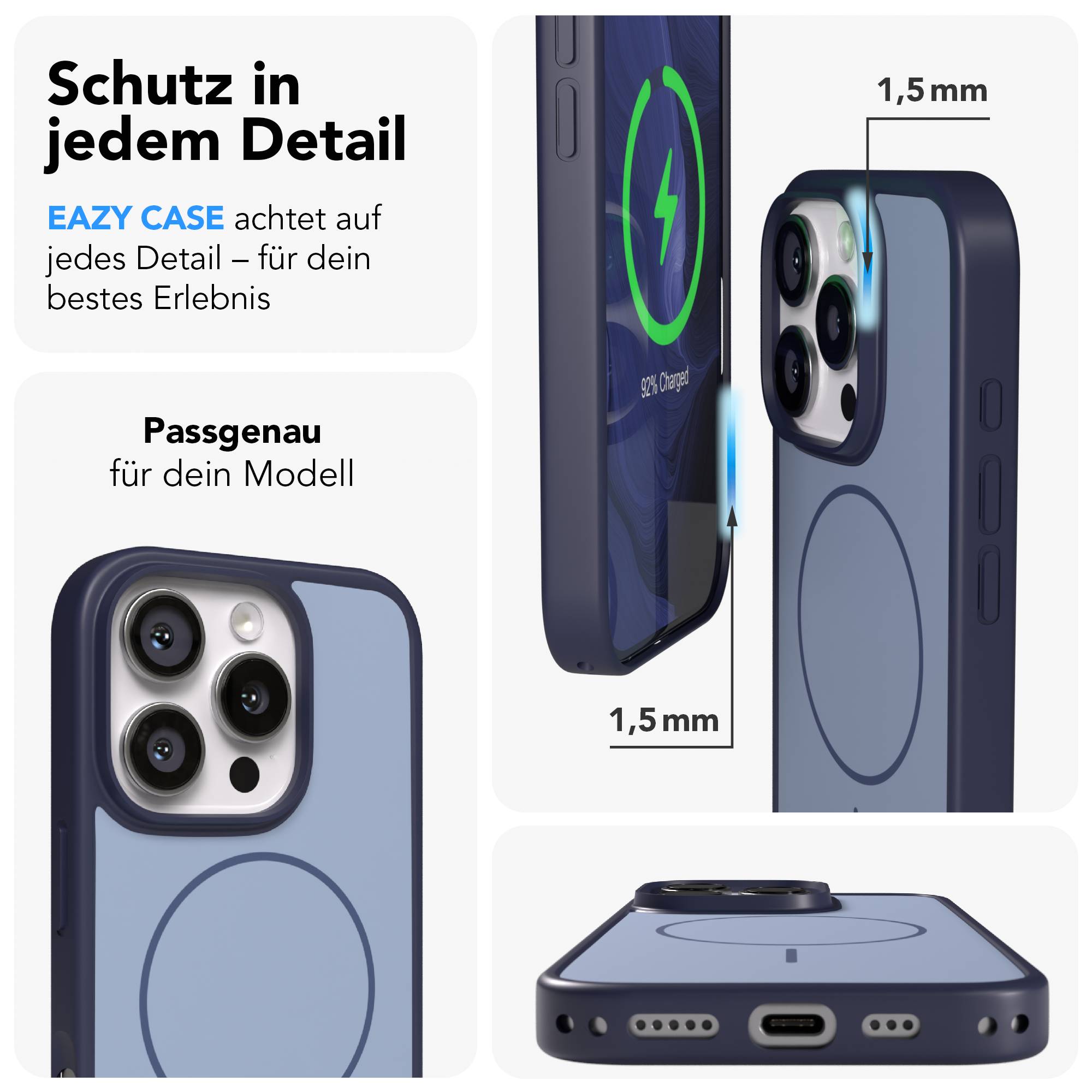 iPhone 16 Pro Outdoor Hülle mit thin MagSafe + magnetisches Band
