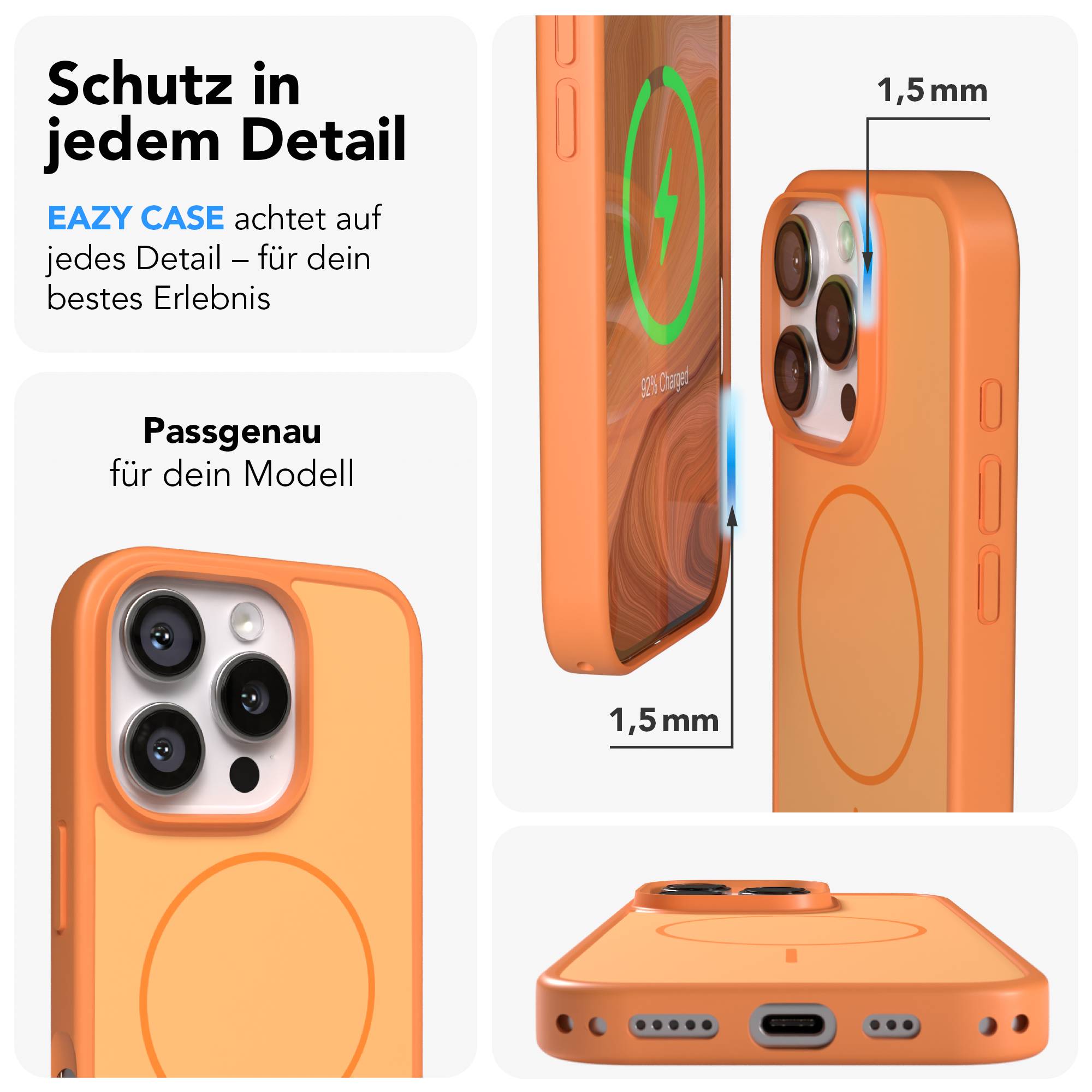 iPhone 16 Pro Outdoor Hülle mit thin MagSafe + magnetisches Band