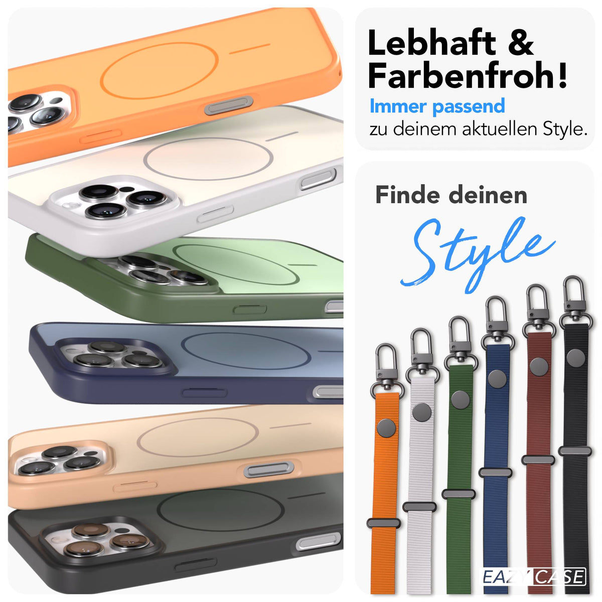 iPhone 16 Pro Max Outdoor Hülle mit thin MagSafe + magnetisches Band