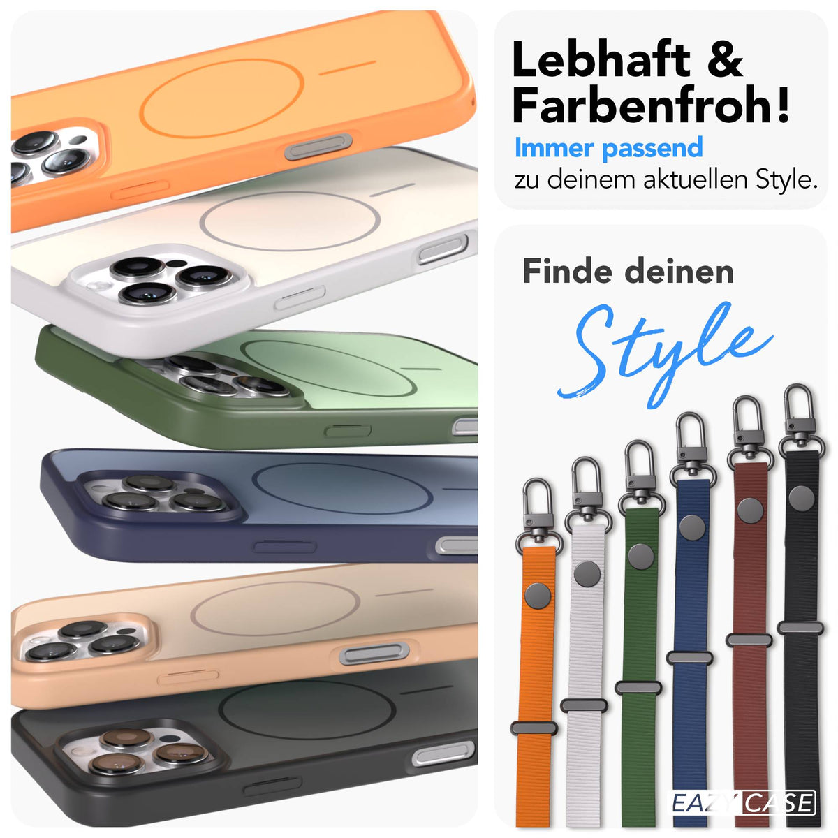 iPhone 16 Pro Max Outdoor Hülle mit thin MagSafe + magnetisches Band