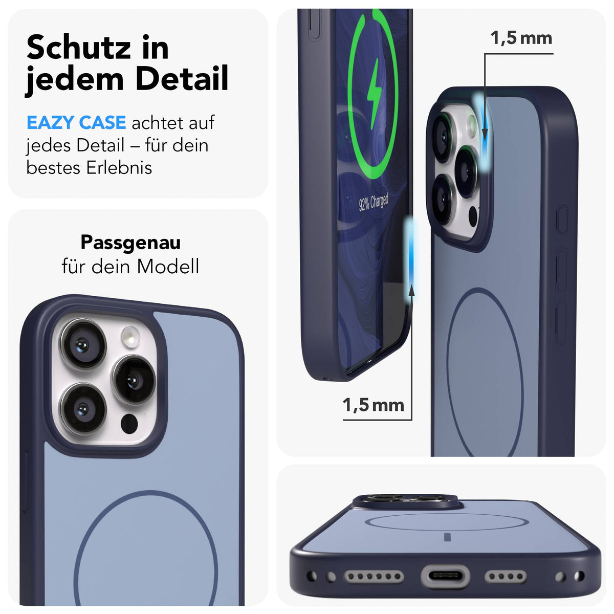 iPhone 16 Pro Max Outdoor Hülle mit thin MagSafe + magnetisches Band