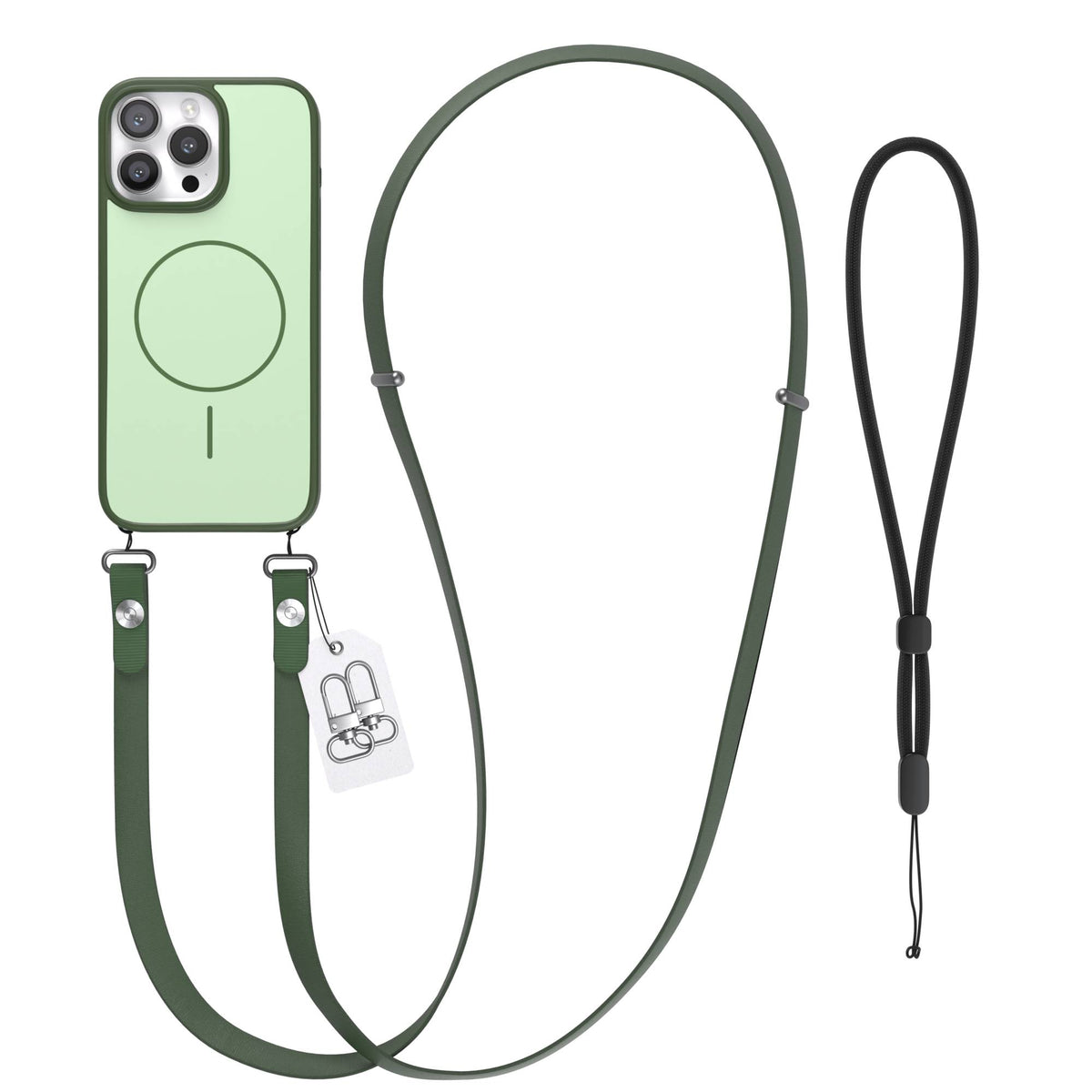 iPhone 16 Pro Max Outdoor Hülle mit thin MagSafe + magnetisches Band