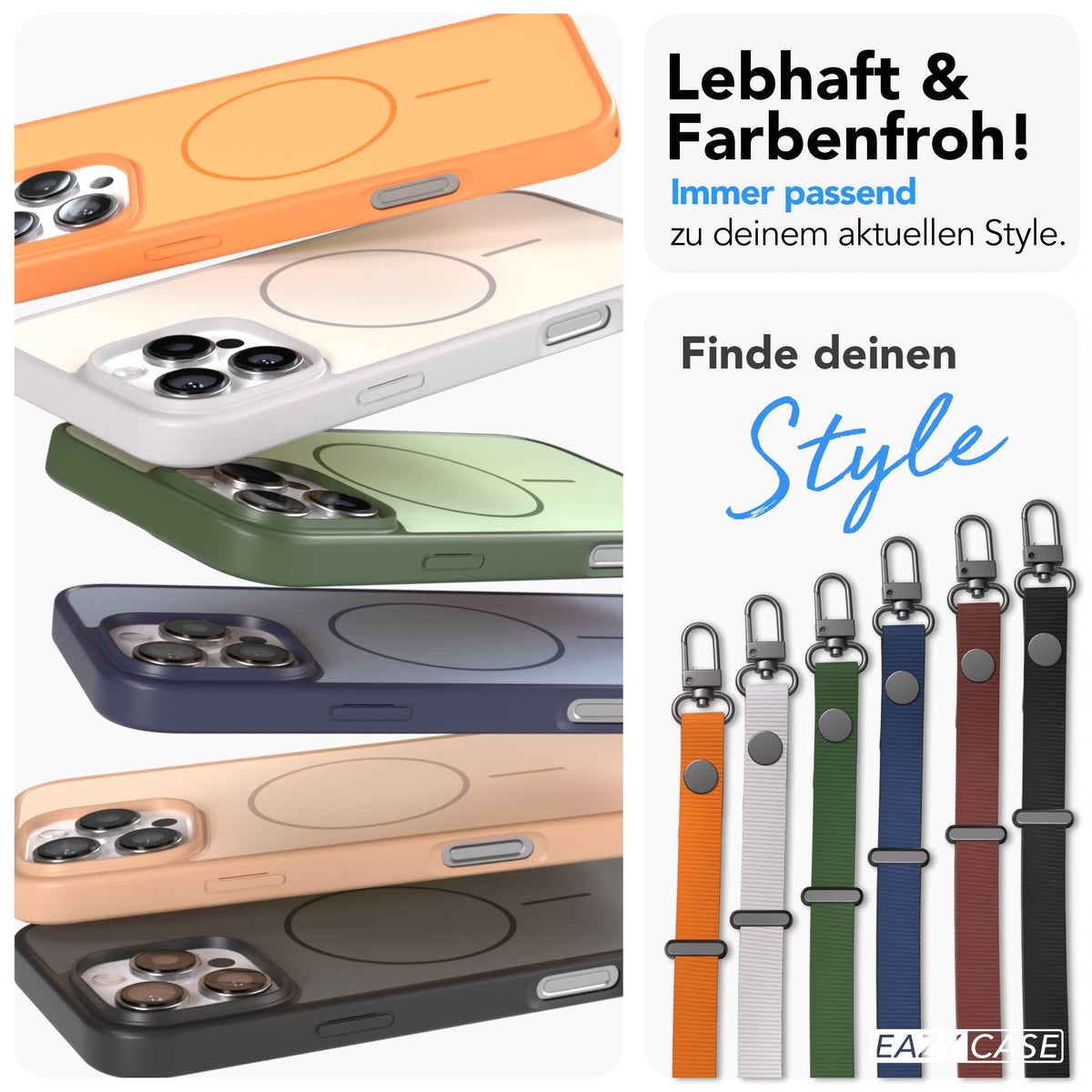 iPhone 16 Pro Max Outdoor Hülle mit thin MagSafe + magnetisches Band