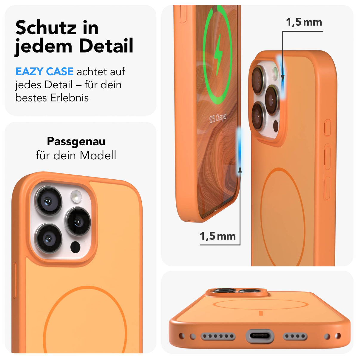 iPhone 16 Pro Max Outdoor Hülle mit thin MagSafe + magnetisches Band