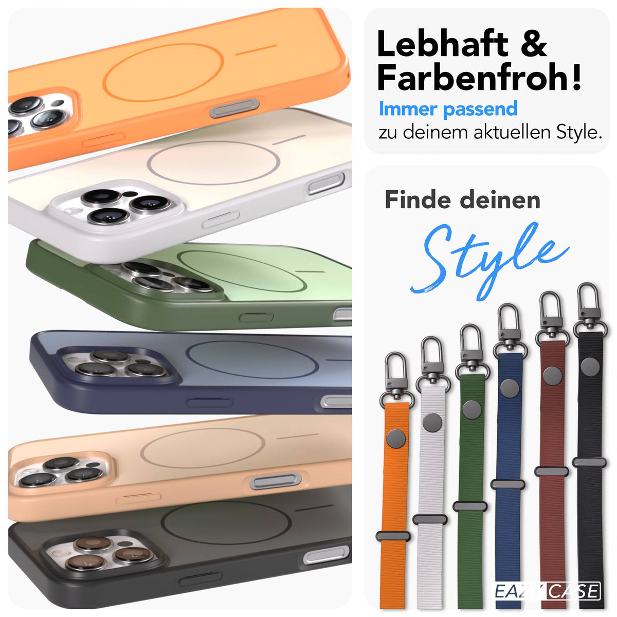 iPhone 16 Pro Max Outdoor Hülle mit thin MagSafe + magnetisches Band