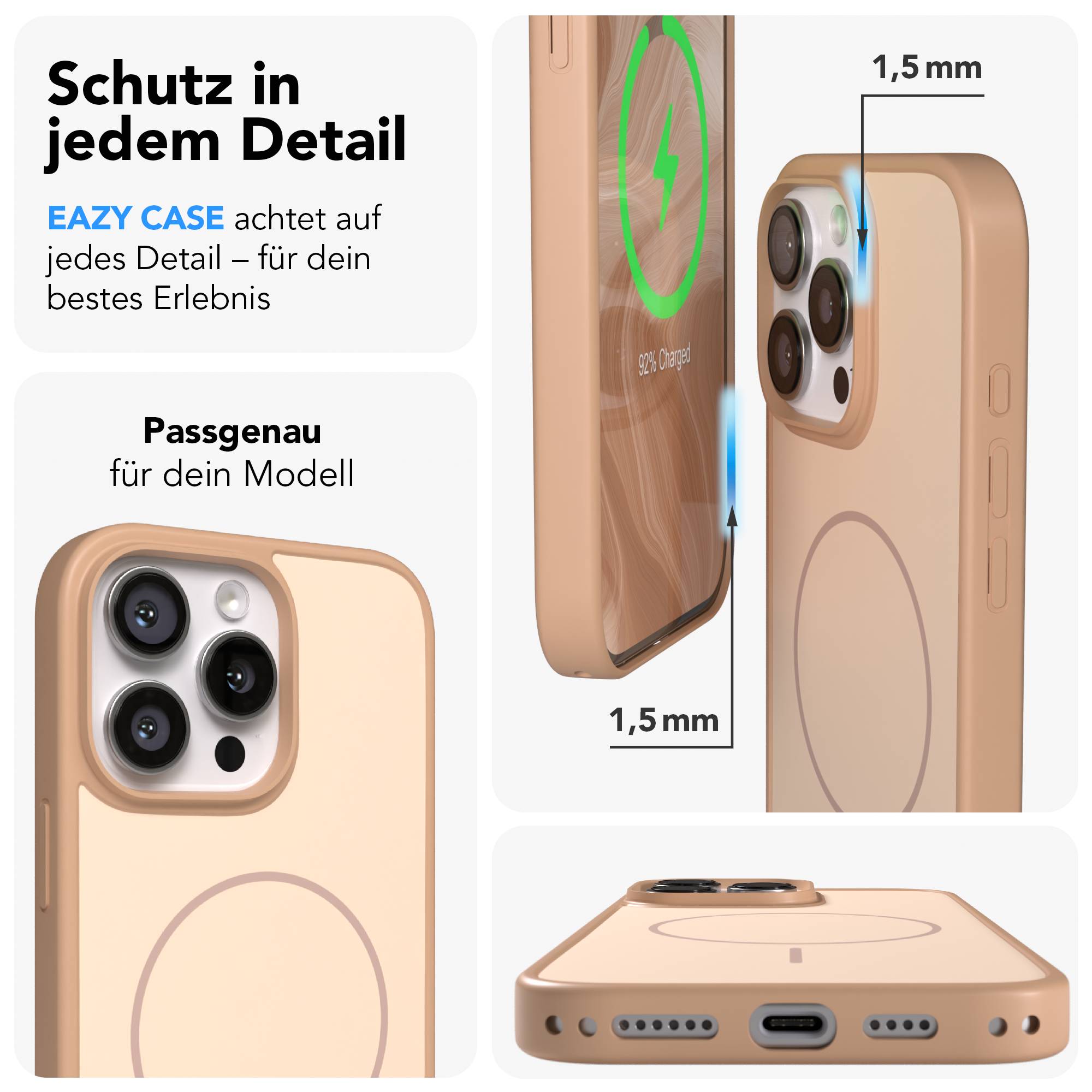 iPhone 16 Pro Max Outdoor Hülle mit thin MagSafe + magnetisches Band