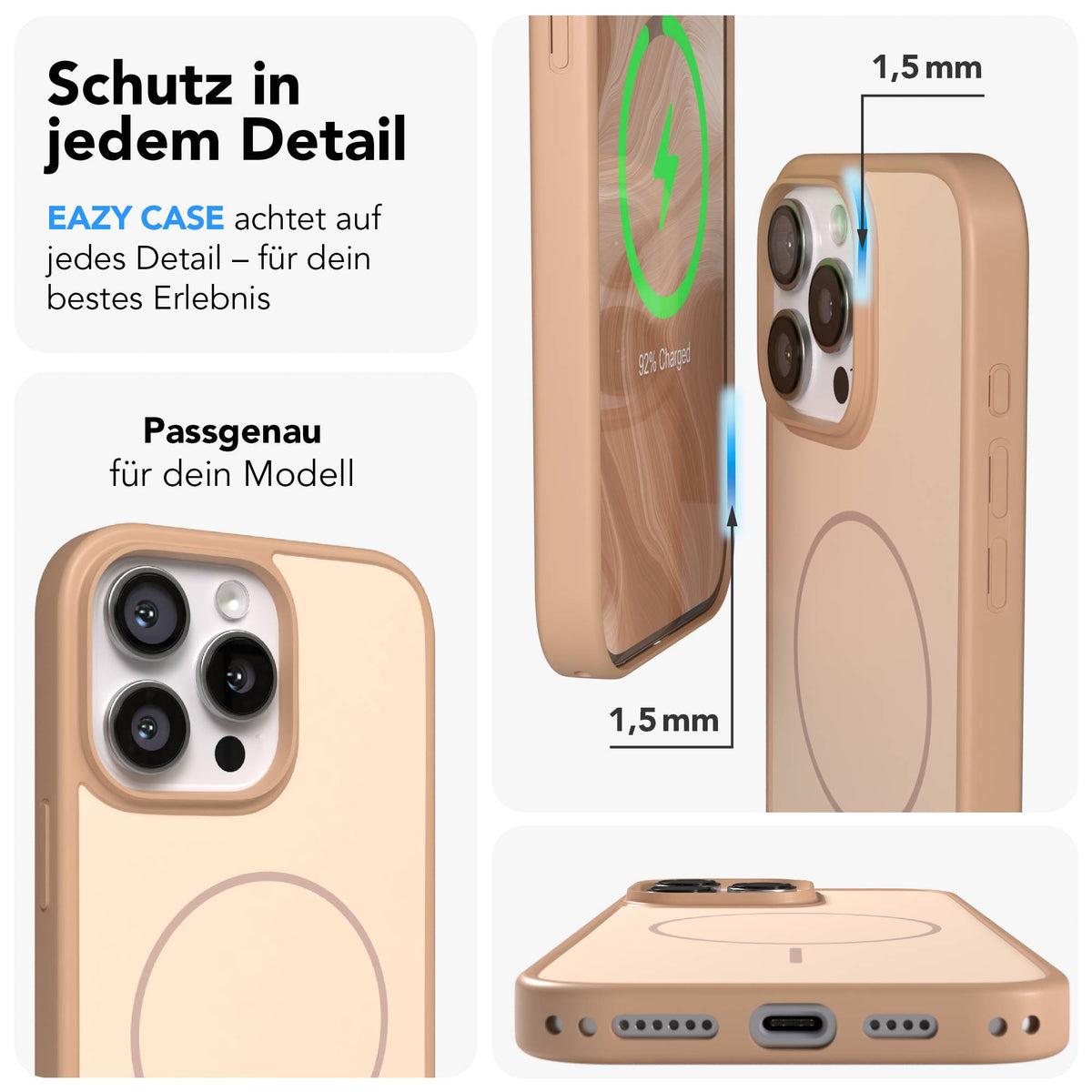 iPhone 16 Pro Max Outdoor Hülle mit thin MagSafe + magnetisches Band