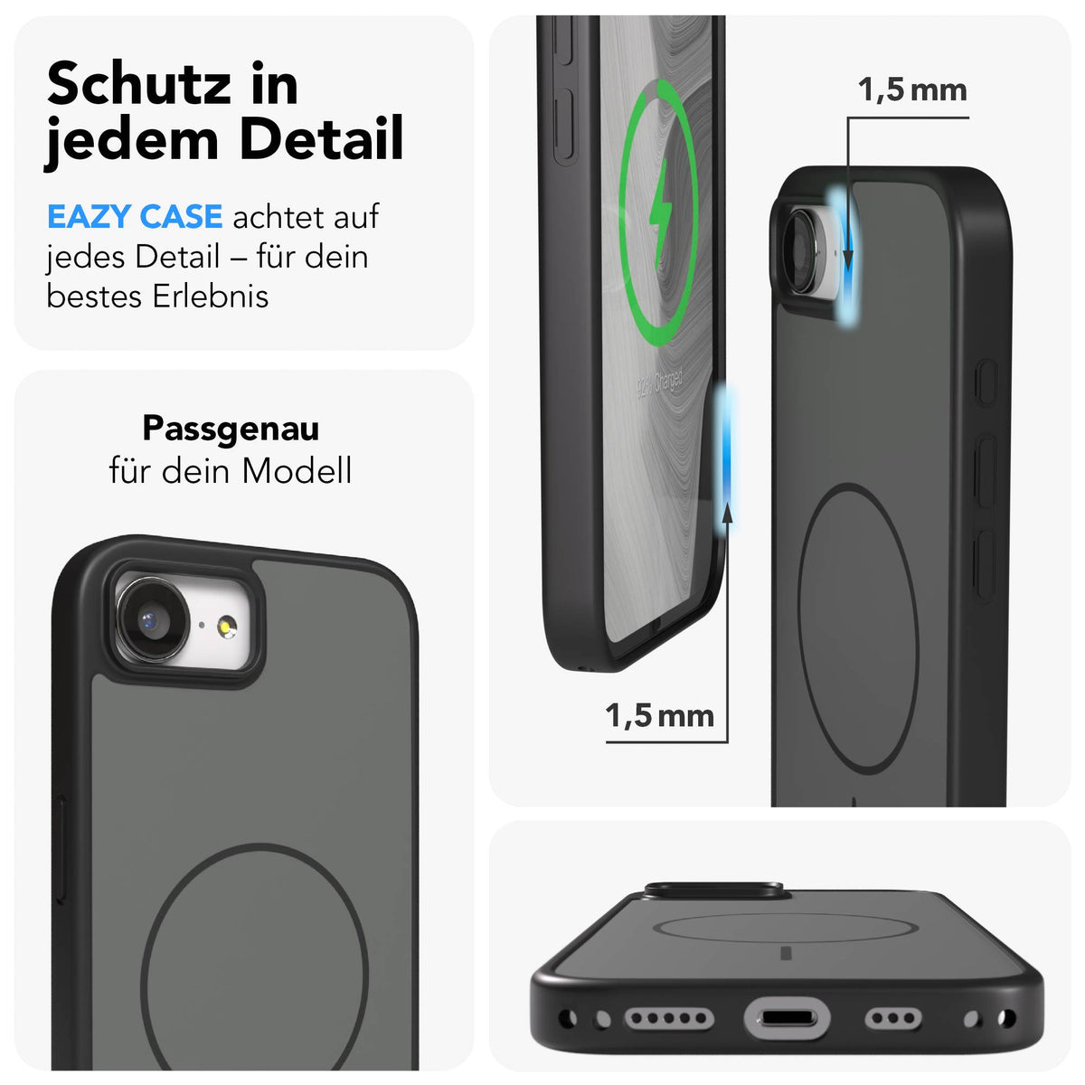 iPhone 16e Outdoor Hülle mit thin MagSafe + magnetisches Band