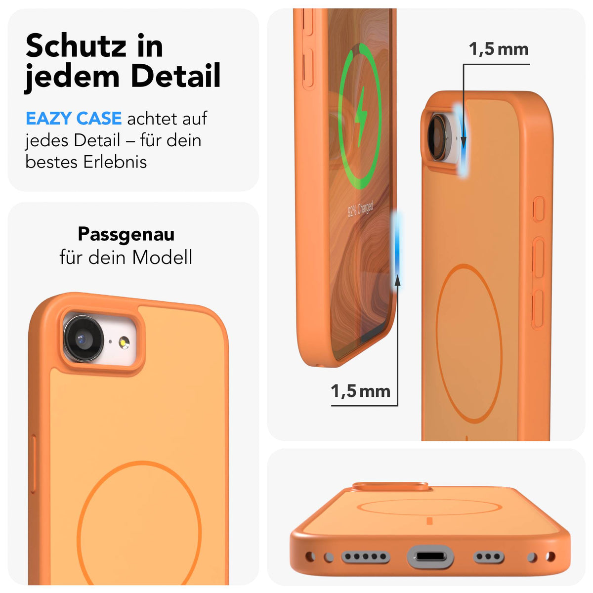 iPhone 16e Outdoor Hülle mit thin MagSafe + magnetisches Band