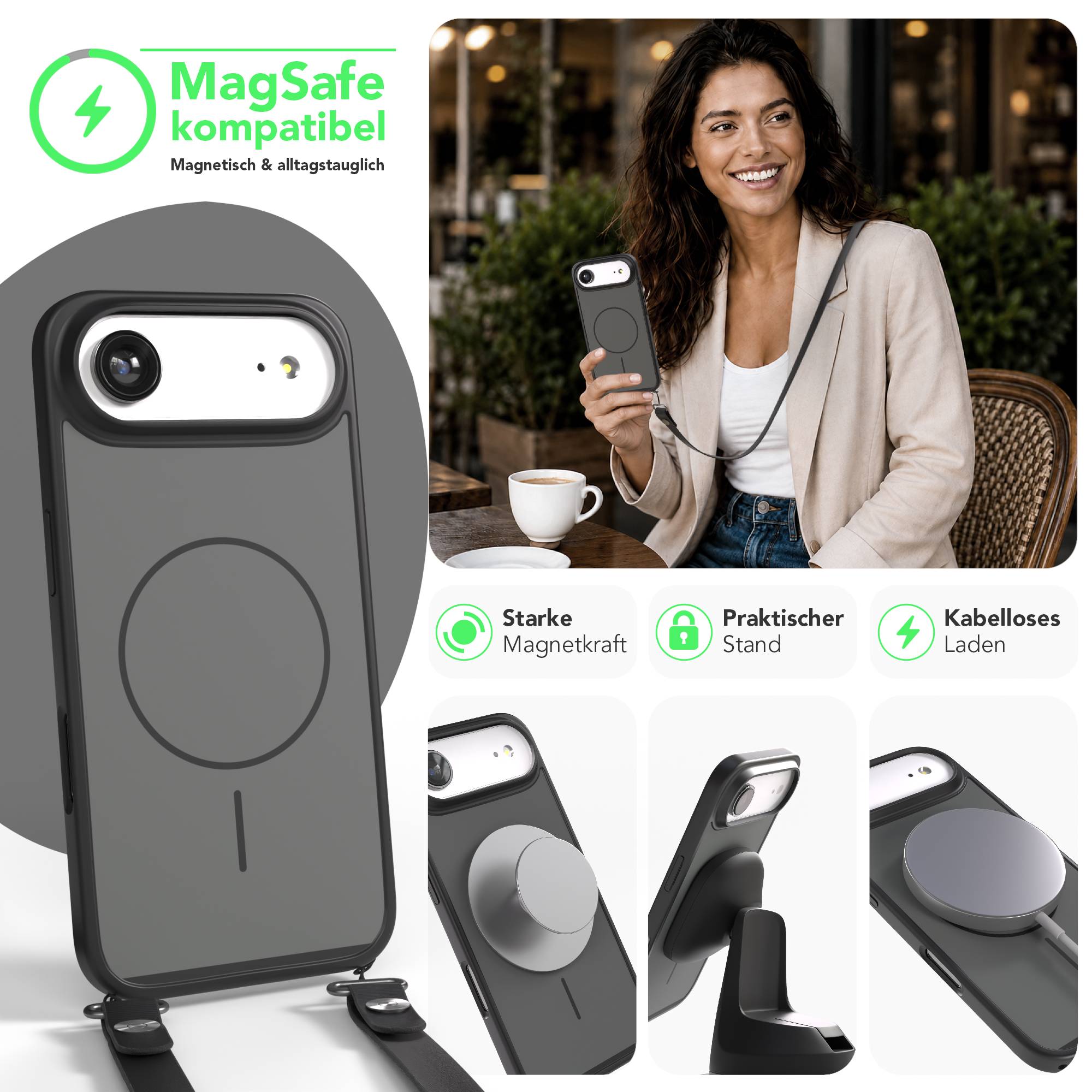 iPhone Air Outdoor Hülle mit thin MagSafe + magnetisches Band
