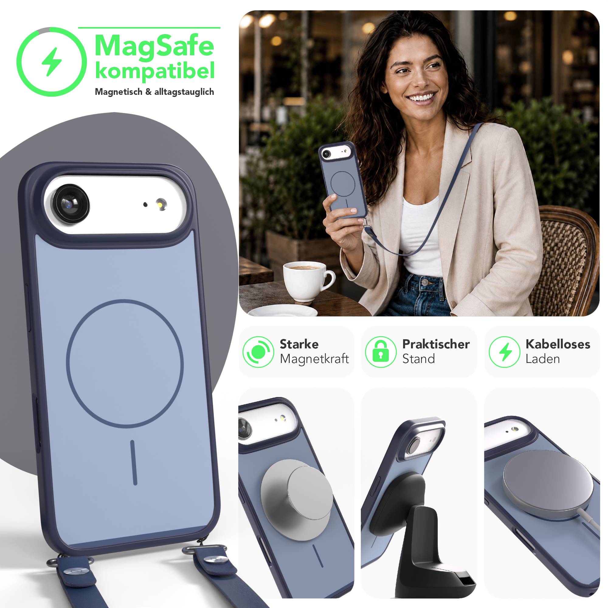 iPhone Air Outdoor Hülle mit thin MagSafe + magnetisches Band