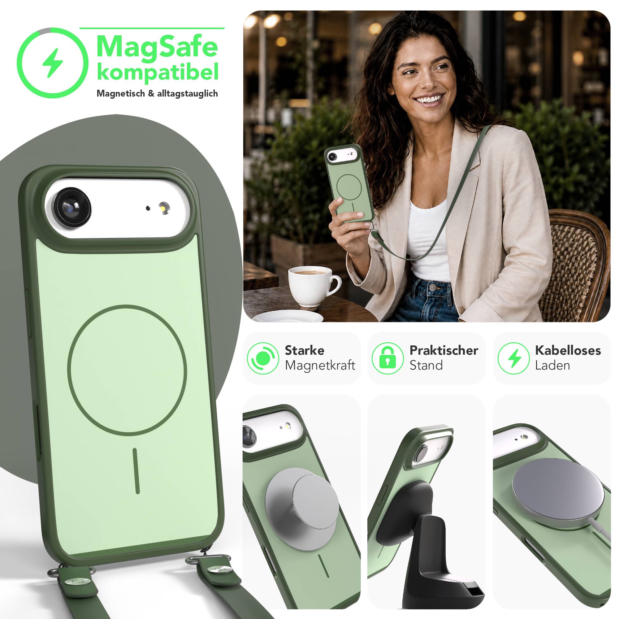 iPhone Air Outdoor Hülle mit thin MagSafe + magnetisches Band