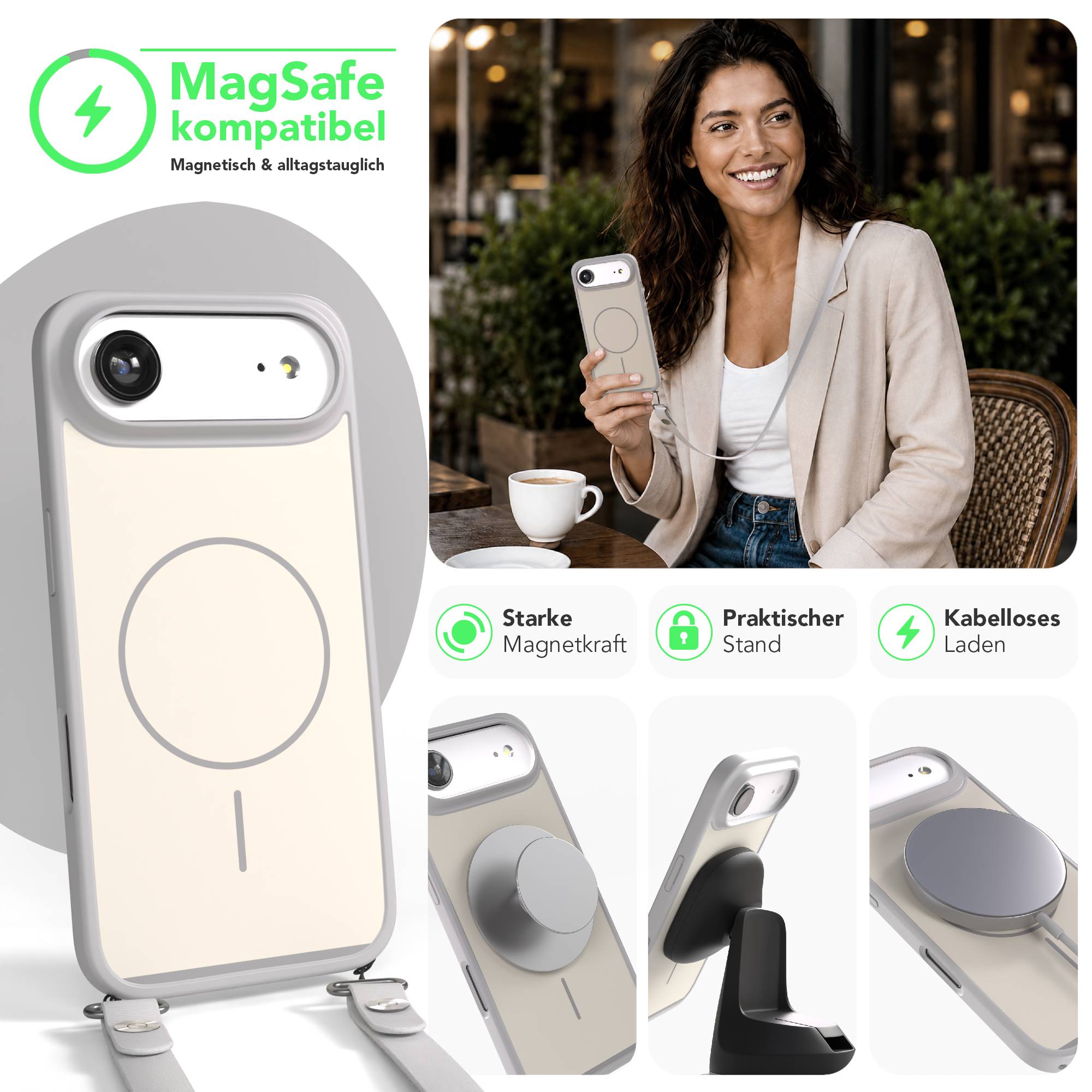 iPhone Air Outdoor Hülle mit thin MagSafe + magnetisches Band