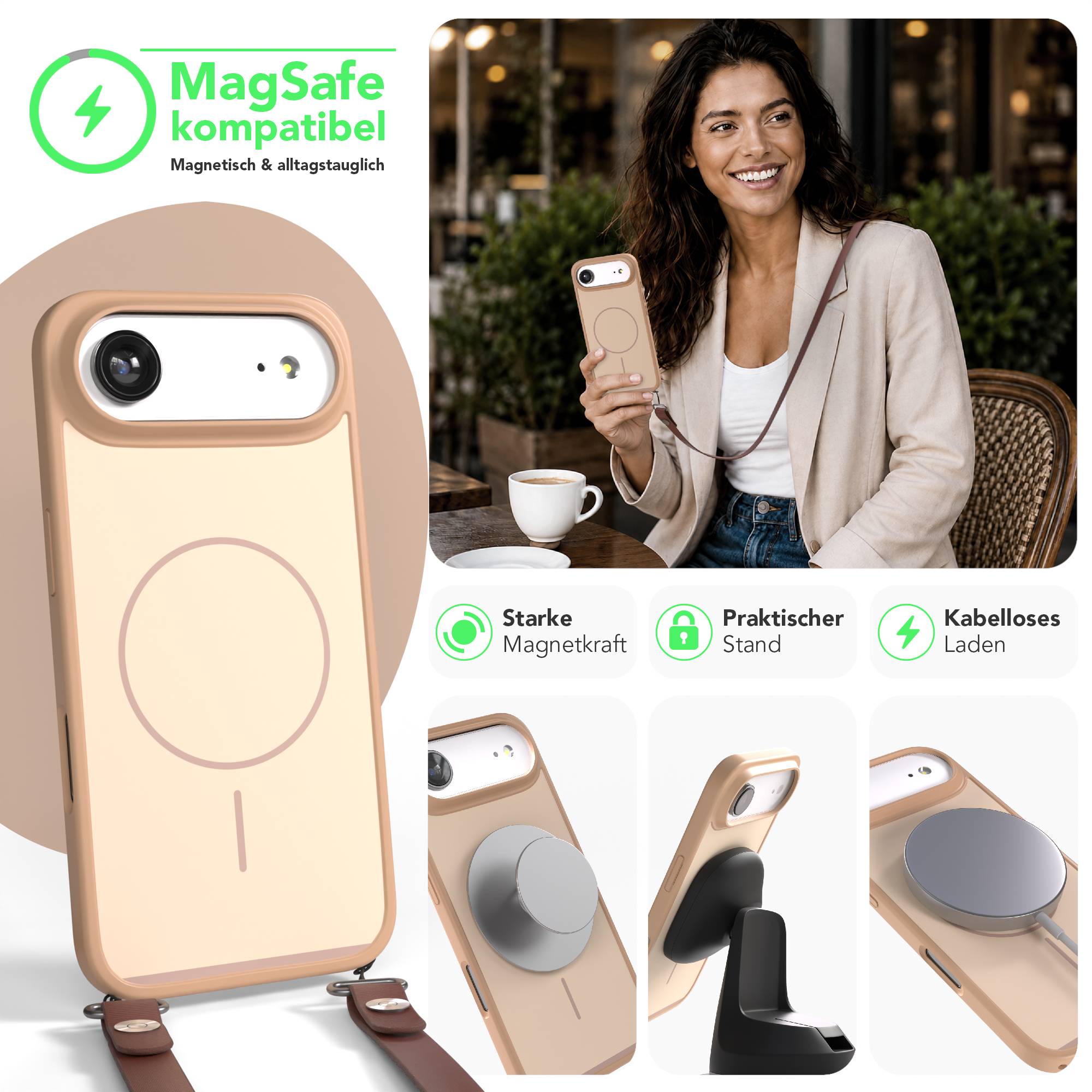 iPhone Air Outdoor Hülle mit thin MagSafe + magnetisches Band