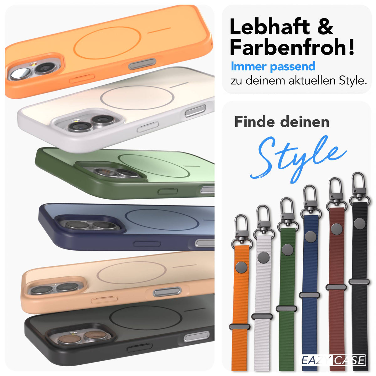 iPhone 17 Outdoor Hülle mit thin MagSafe + magnetisches Band