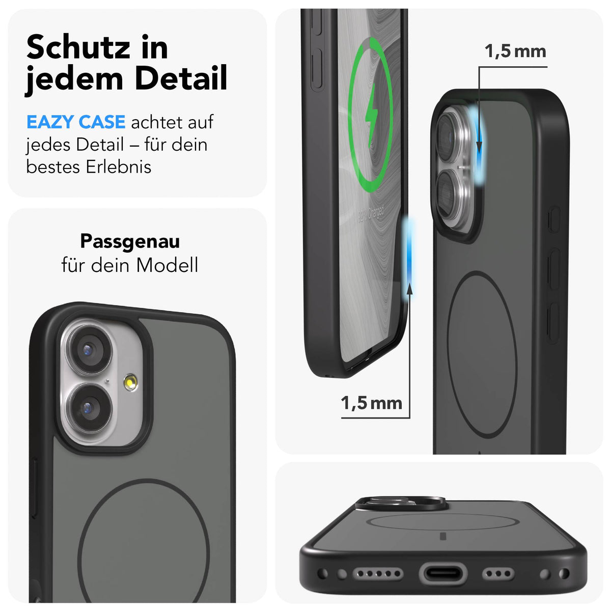 iPhone 17 Outdoor Hülle mit thin MagSafe + magnetisches Band
