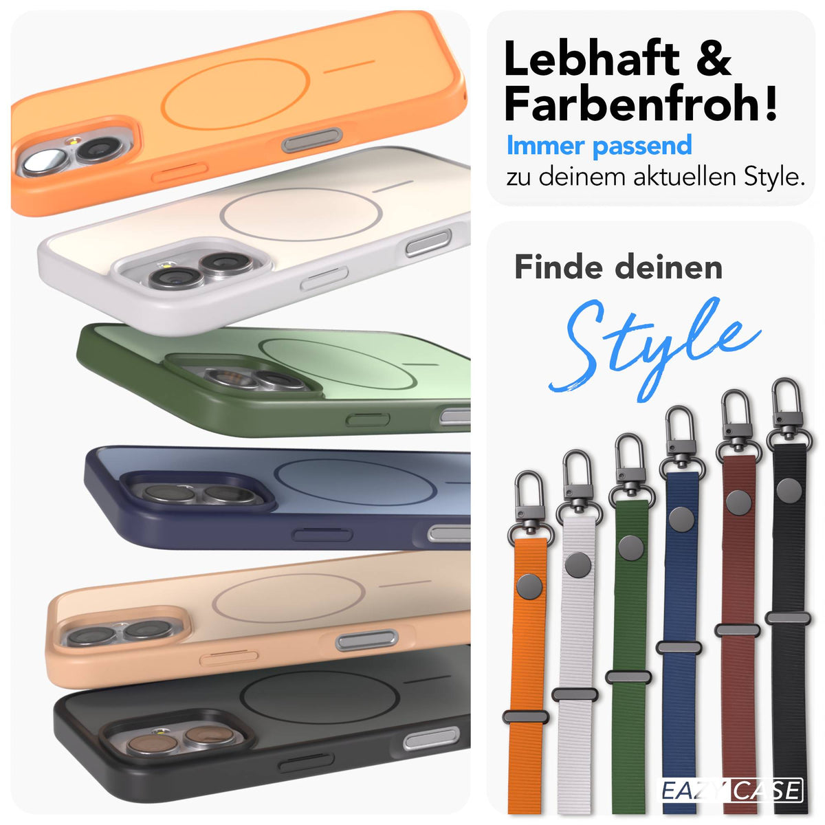 iPhone 17 Outdoor Hülle mit thin MagSafe + magnetisches Band