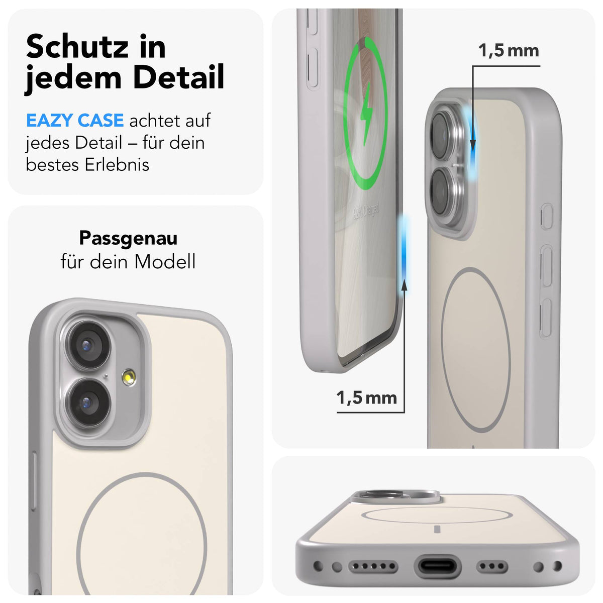 iPhone 17 Outdoor Hülle mit thin MagSafe + magnetisches Band