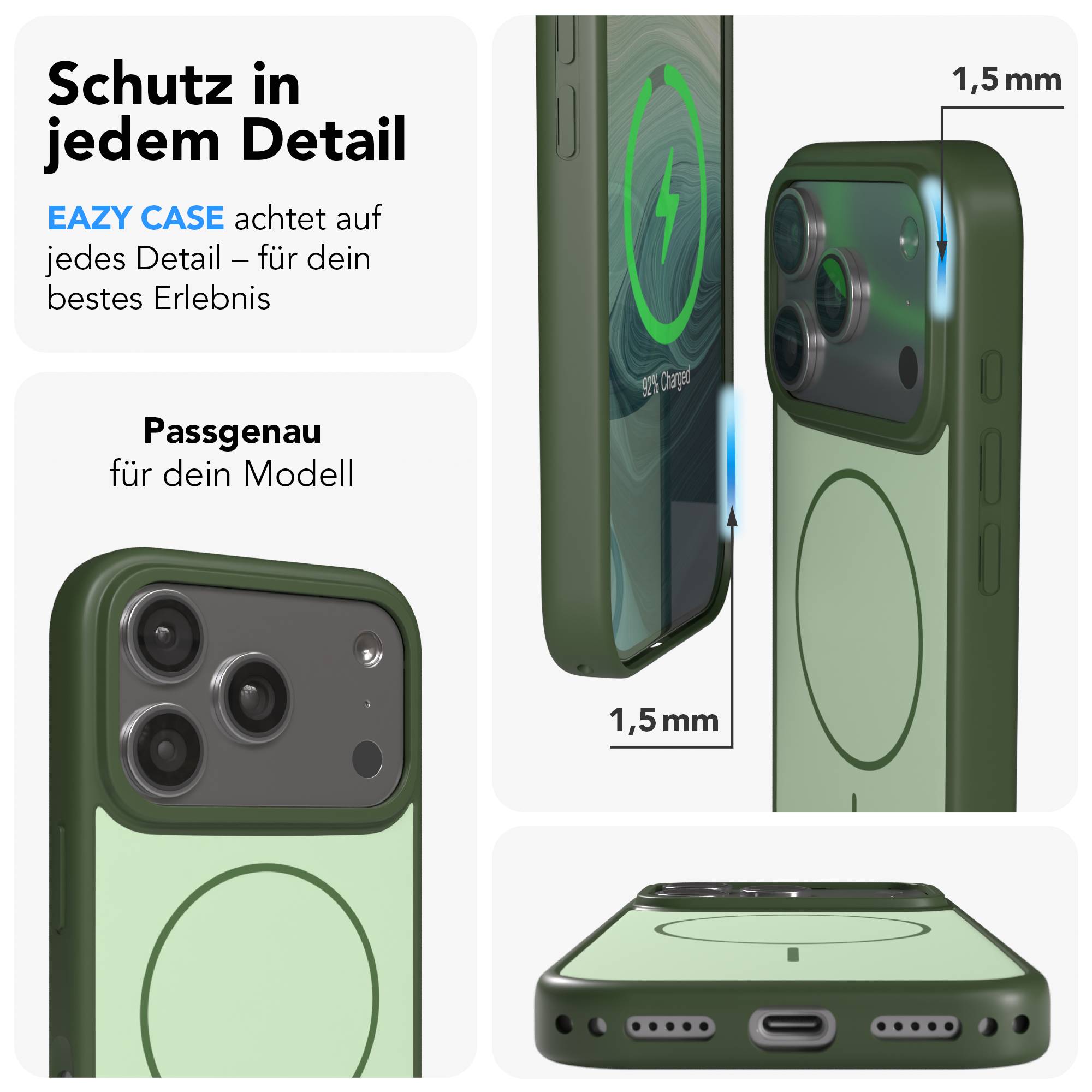 iPhone 17 Pro Outdoor Hülle mit thin MagSafe + magnetisches Band