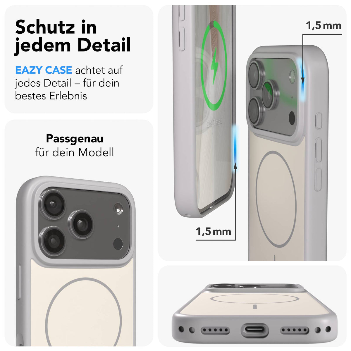 iPhone 17 Pro Outdoor Hülle mit thin MagSafe + magnetisches Band