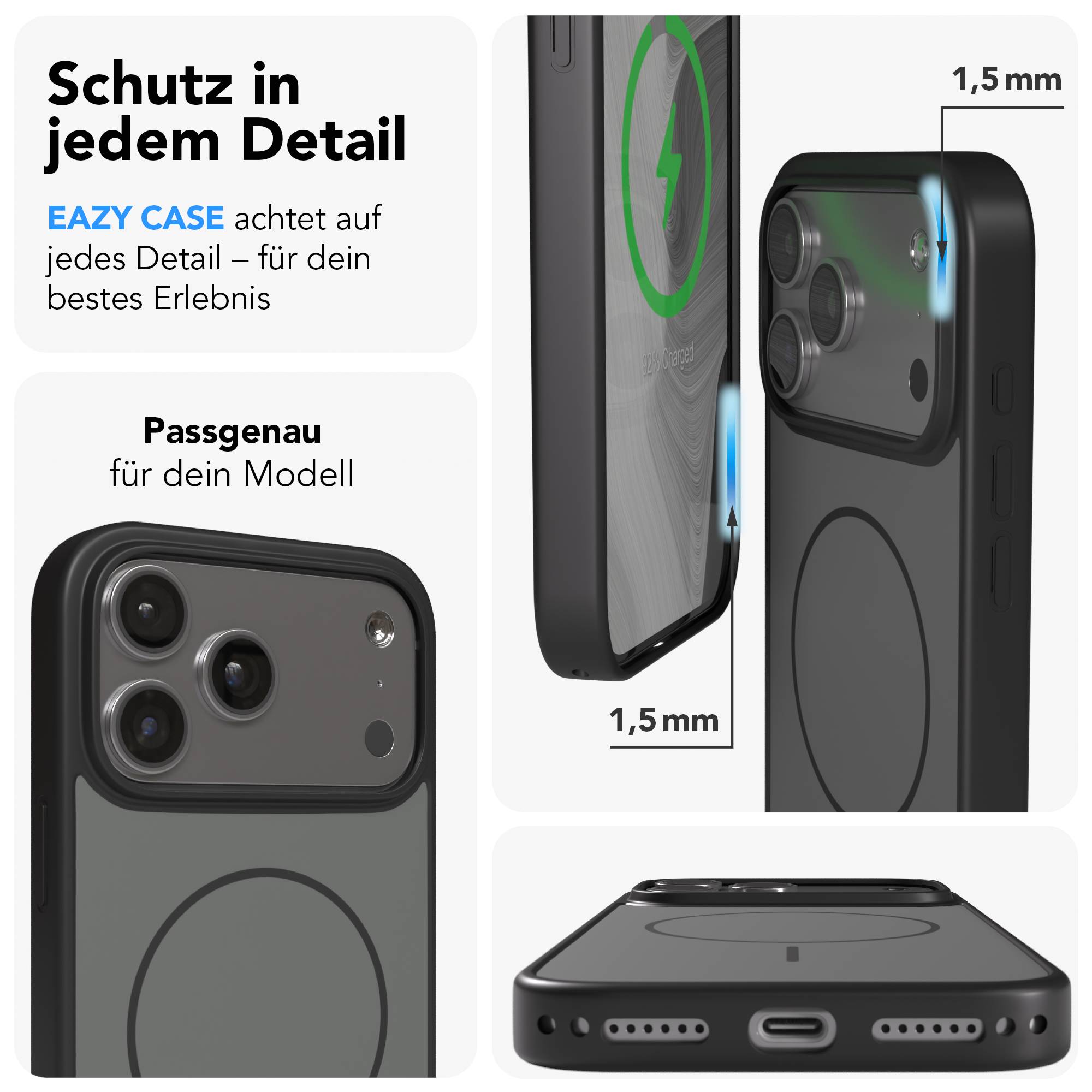 iPhone 17 Pro Max Outdoor Hülle mit thin MagSafe + magnetisches Band
