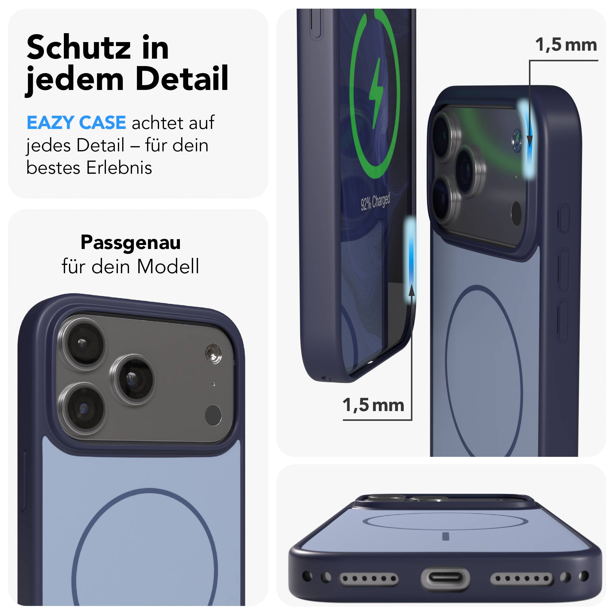 iPhone 17 Pro Max Outdoor Hülle mit thin MagSafe + magnetisches Band