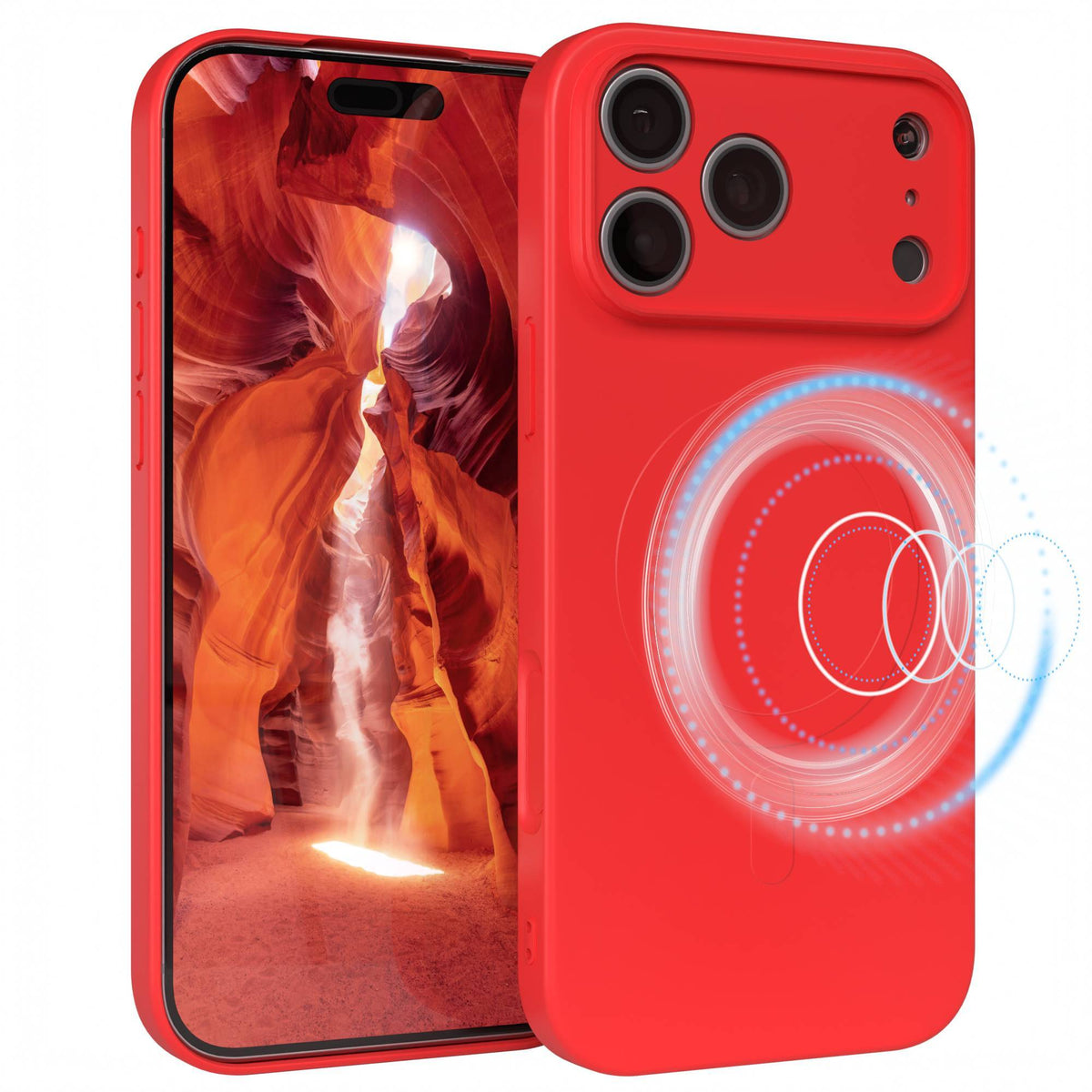 iPhone 18 Pro Max Silikonhülle mit MagSafe