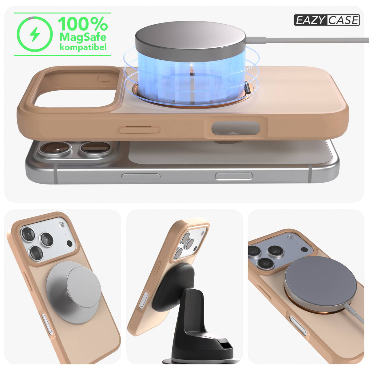 iPhone 18 Pro Outdoor Hülle + drehbarer Ring mit MagSafe