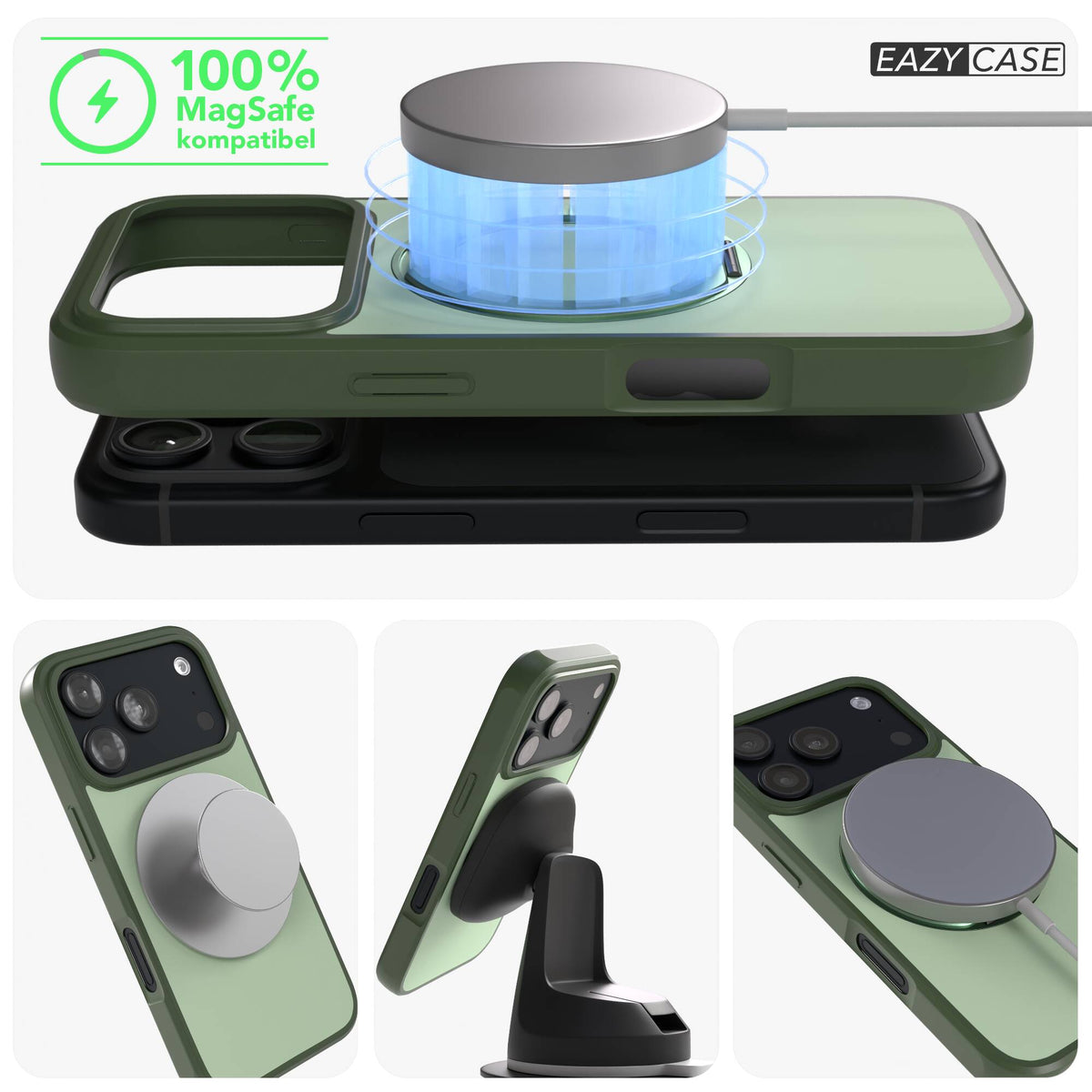 iPhone 18 Pro Outdoor Hülle + drehbarer Ring mit MagSafe