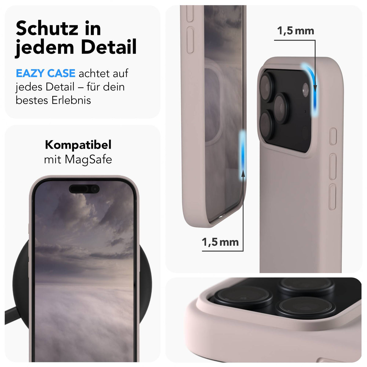 iPhone 18 Pro premium Silikonhülle mit MagSafe