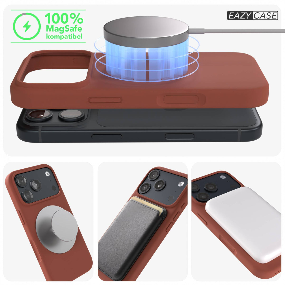 iPhone 18 Pro premium Silikonhülle mit MagSafe