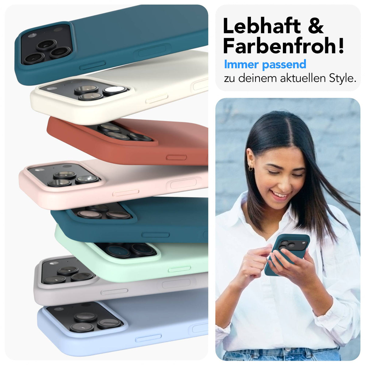 iPhone 18 Pro premium Silikonhülle mit MagSafe