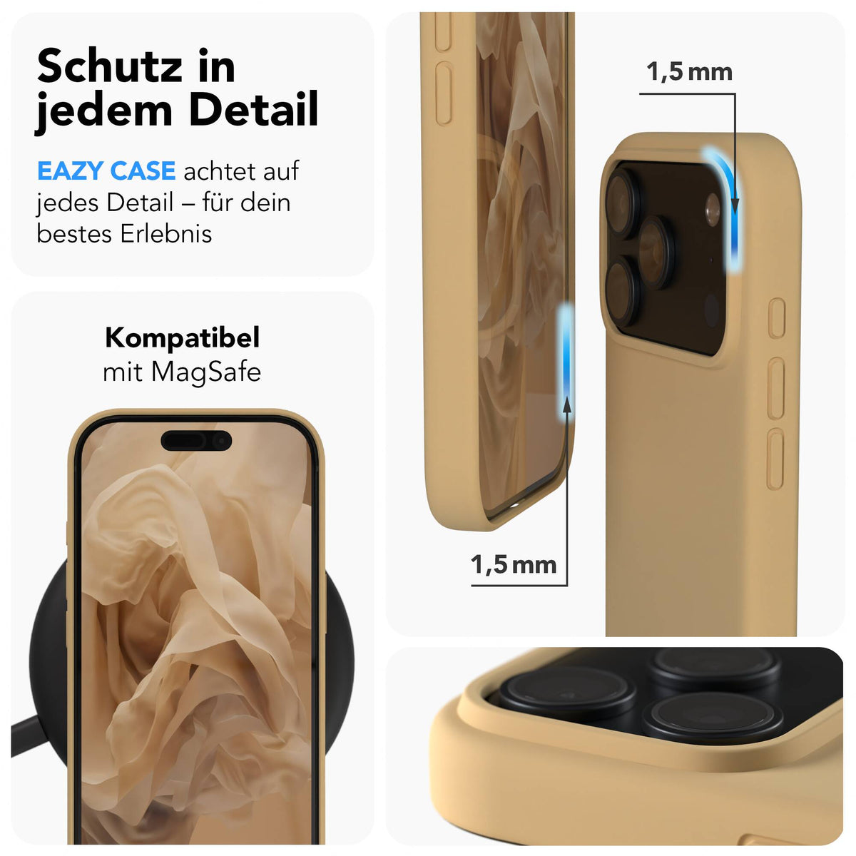 iPhone 18 Pro premium Silikonhülle mit MagSafe