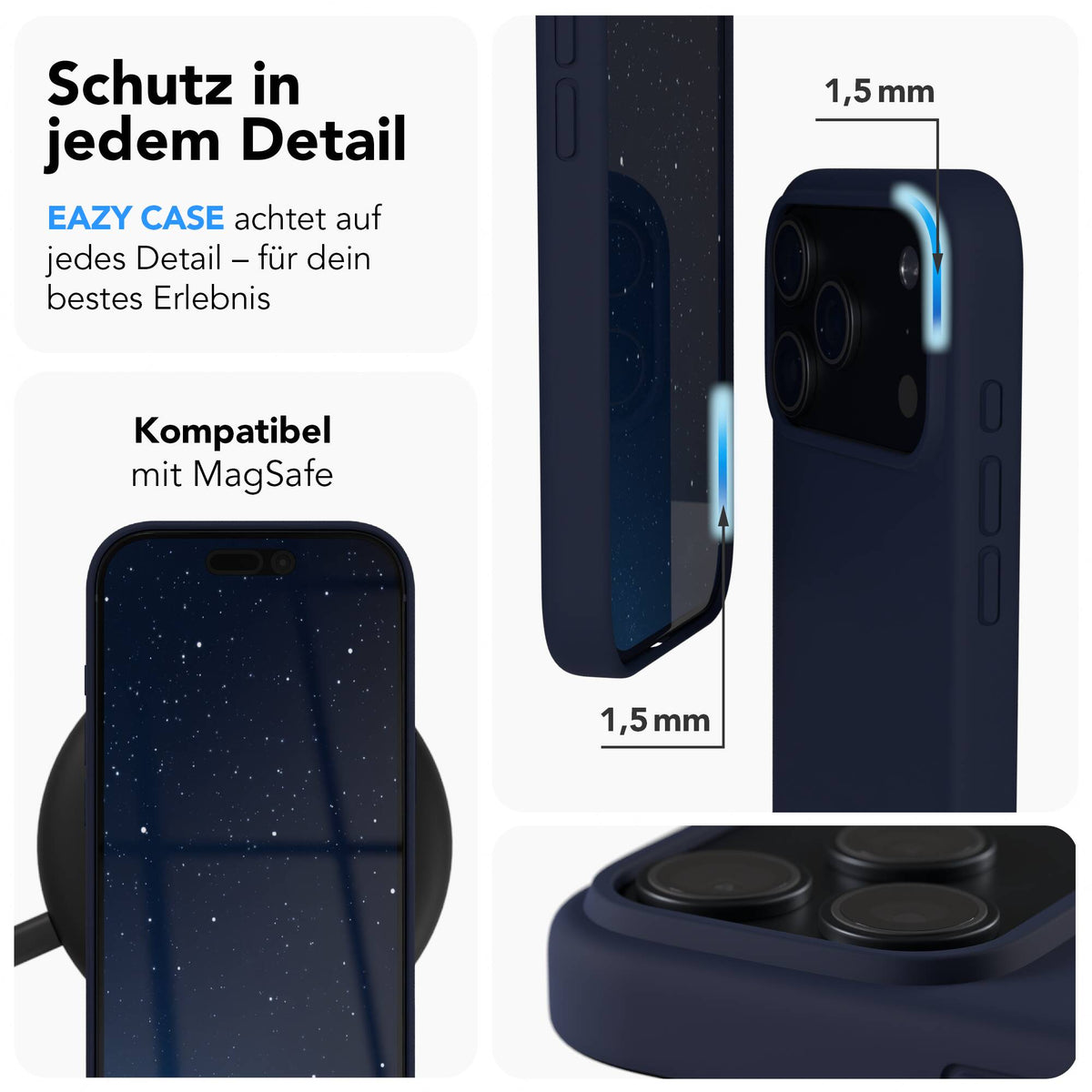 iPhone 18 Pro premium Silikonhülle mit MagSafe
