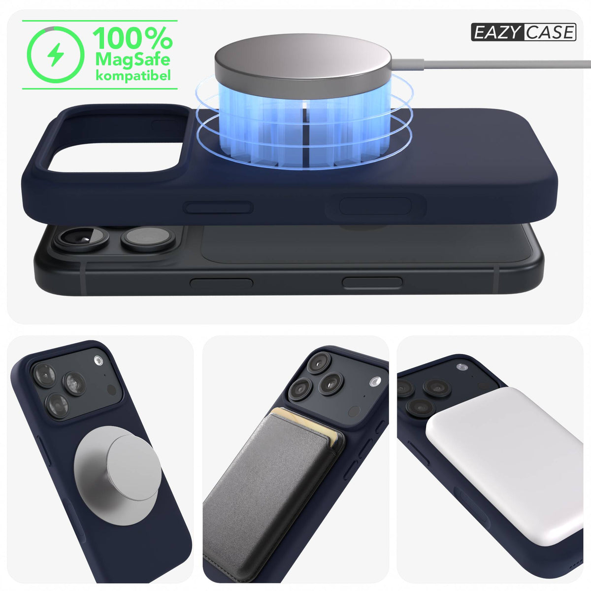 iPhone 18 Pro premium Silikonhülle mit MagSafe
