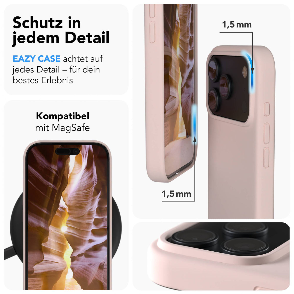 iPhone 18 Pro premium Silikonhülle mit MagSafe