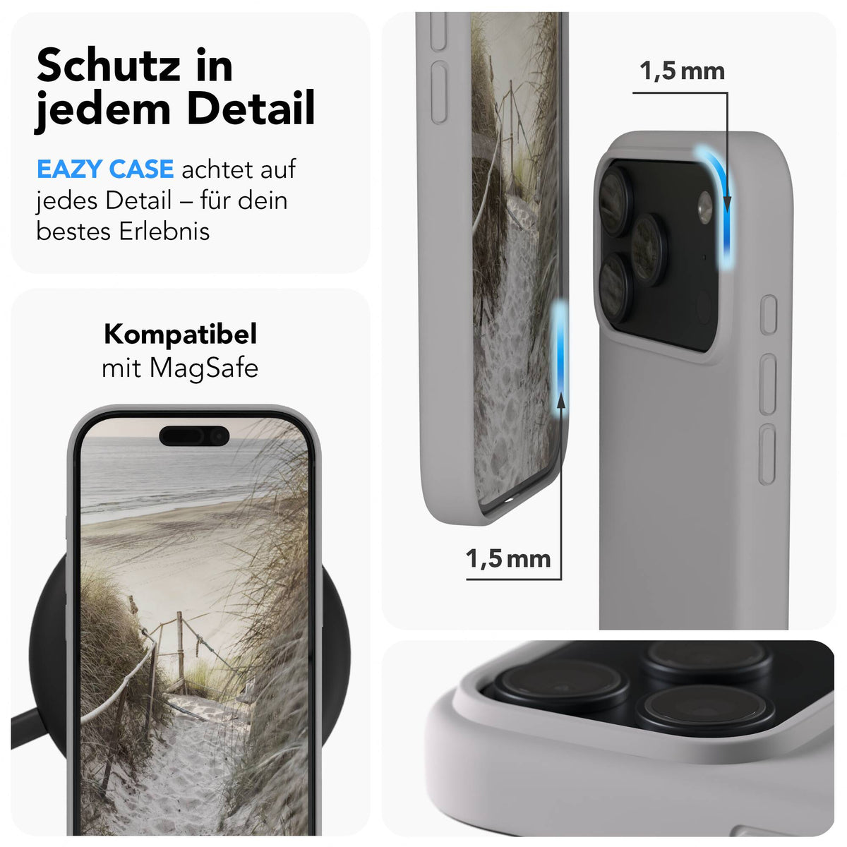 iPhone 18 Pro premium Silikonhülle mit MagSafe