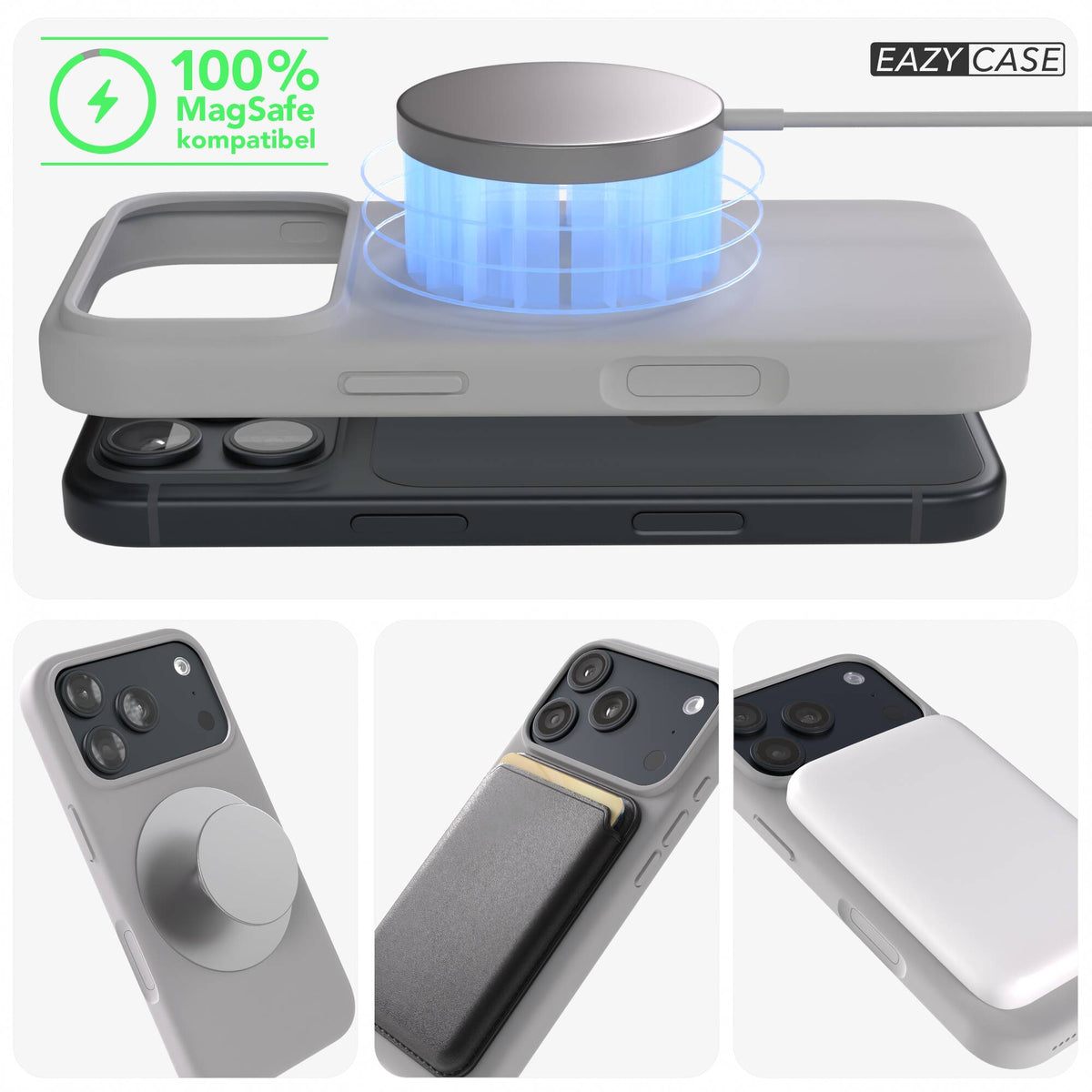 iPhone 18 Pro premium Silikonhülle mit MagSafe